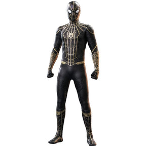 Hot Toys Collectible Figure: Marvel - Spider-Man, Black & Gold Suit (No Way Home) - Third Eye