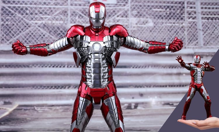 Hot Toys Toys > Statues > Other Statues Hot Toys Movie Masterpiece: Marvel - Iron Man Mark V (Iron Man 2) 4895228607447 907514