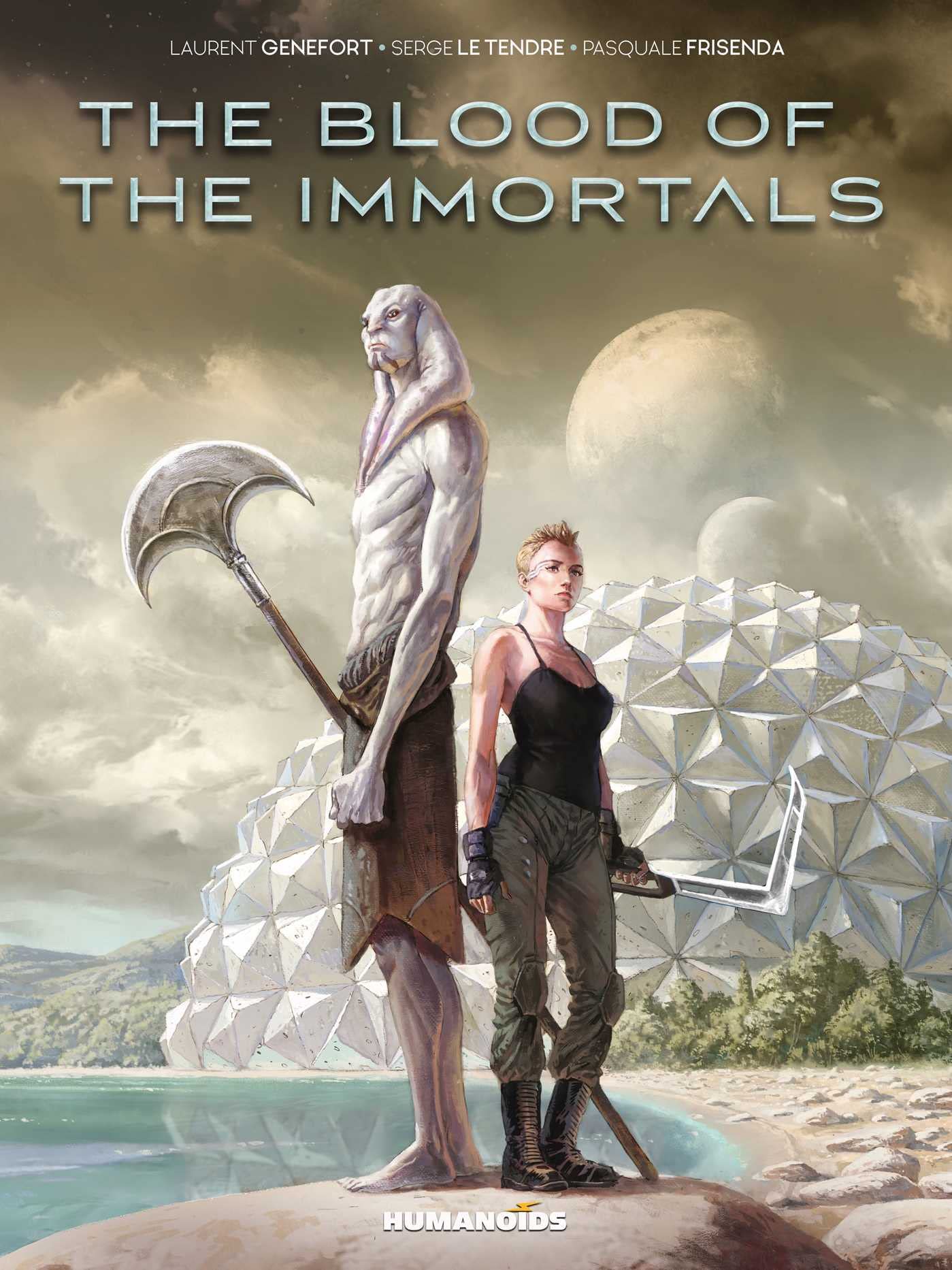 HUMANOIDS Graphic Novel Blood Of The Immortals HC (MR) 9781643379814 MAR221675