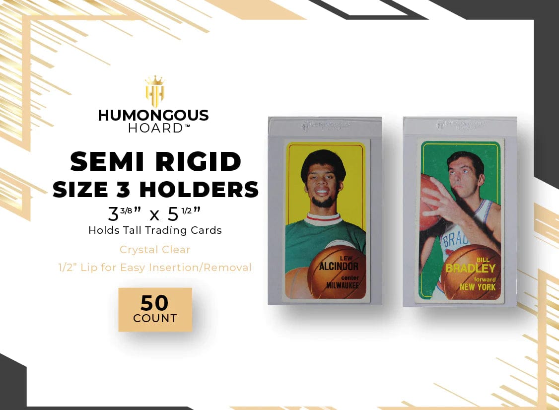 Humongous Hoard: Semi Rigid Card Holders 50ct - Size 3 - Third Eye