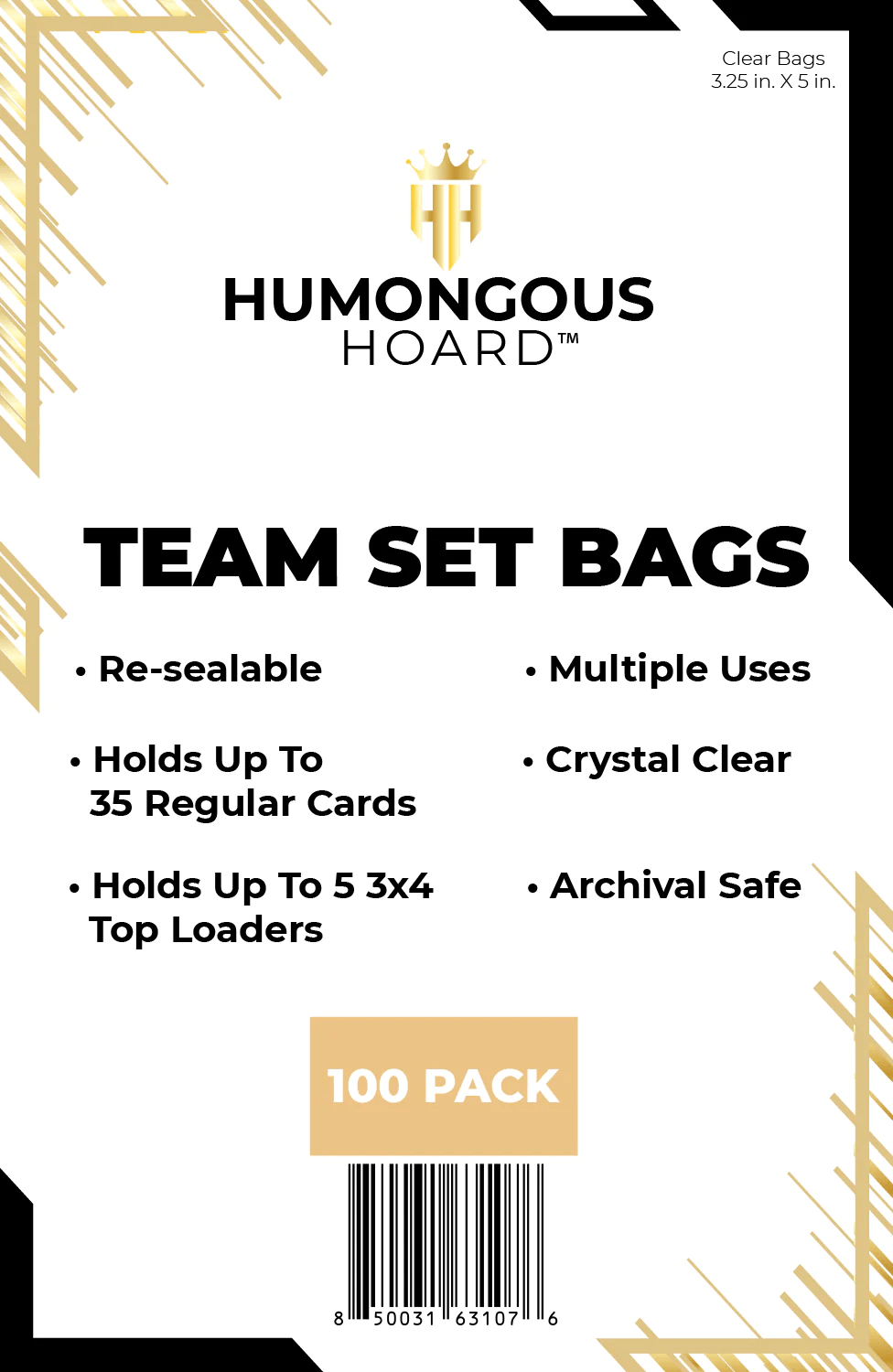 Humongous Hoard: Team Set Bags 100ct - Third Eye