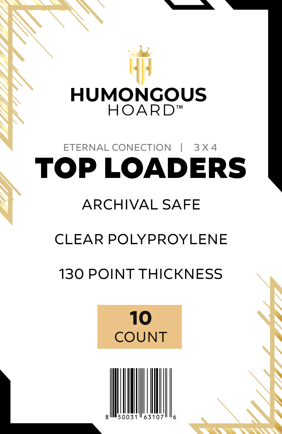 Humongous Hoard: Thick Top Loaders 10ct - 130pt - Third Eye