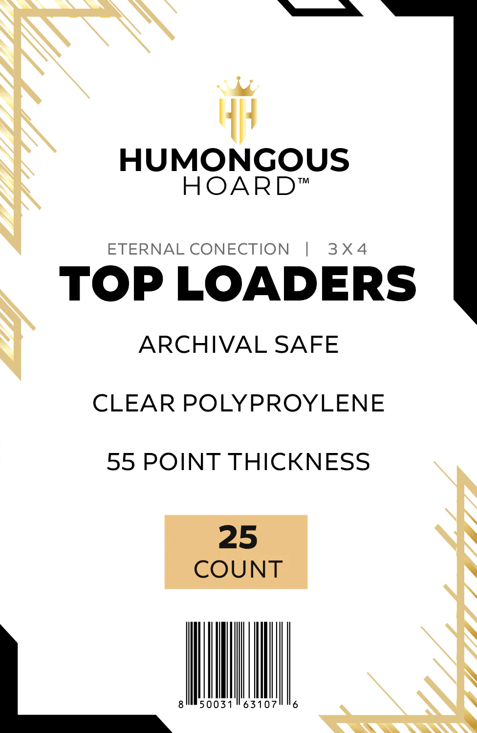 Humongous Hoard: Thick Top Loaders 25ct - 55pt - Third Eye
