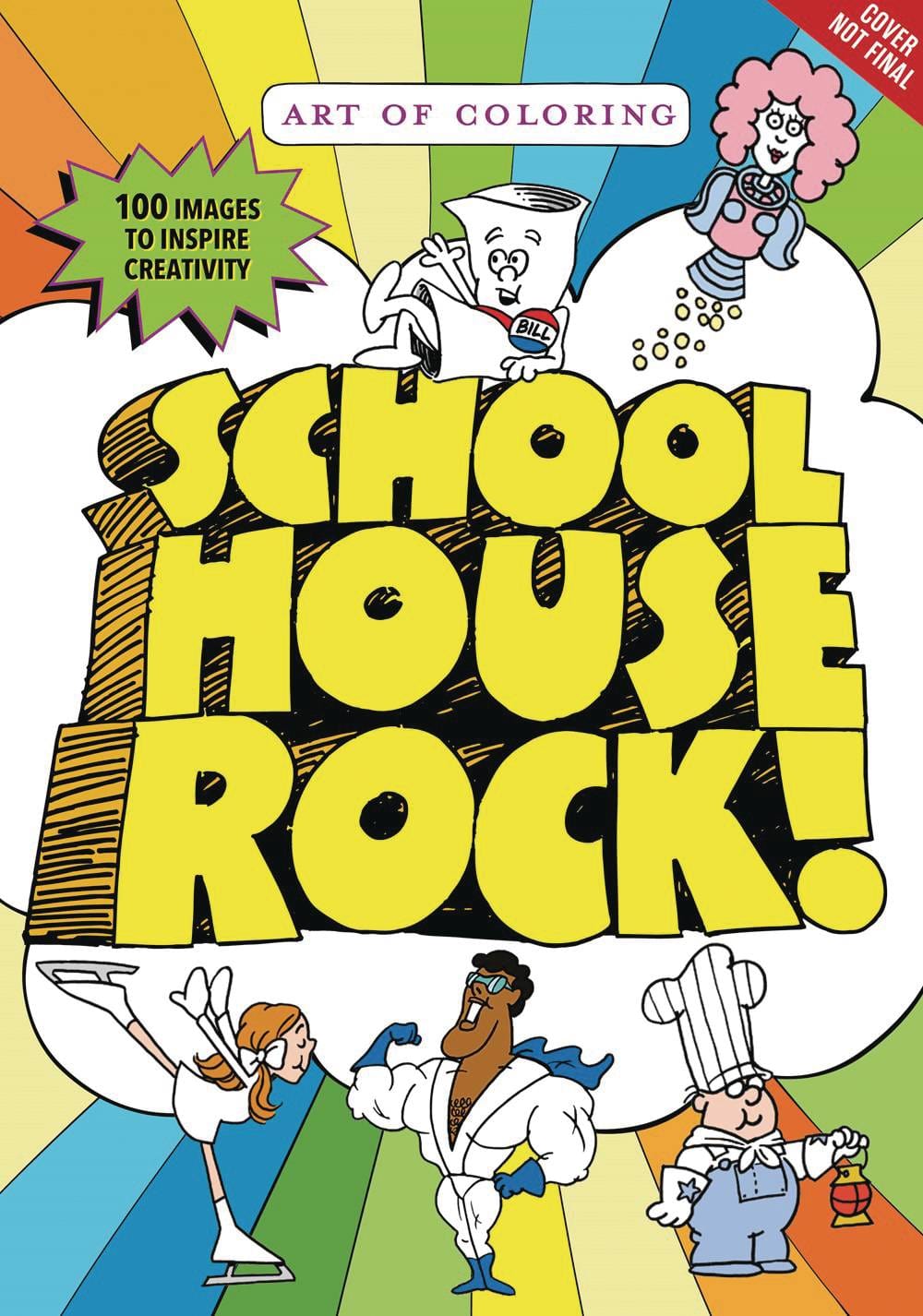 Hyperion Books Books ART OF COLORING SCHOOLHOUSE ROCK SC 9781368080552 NOV221566