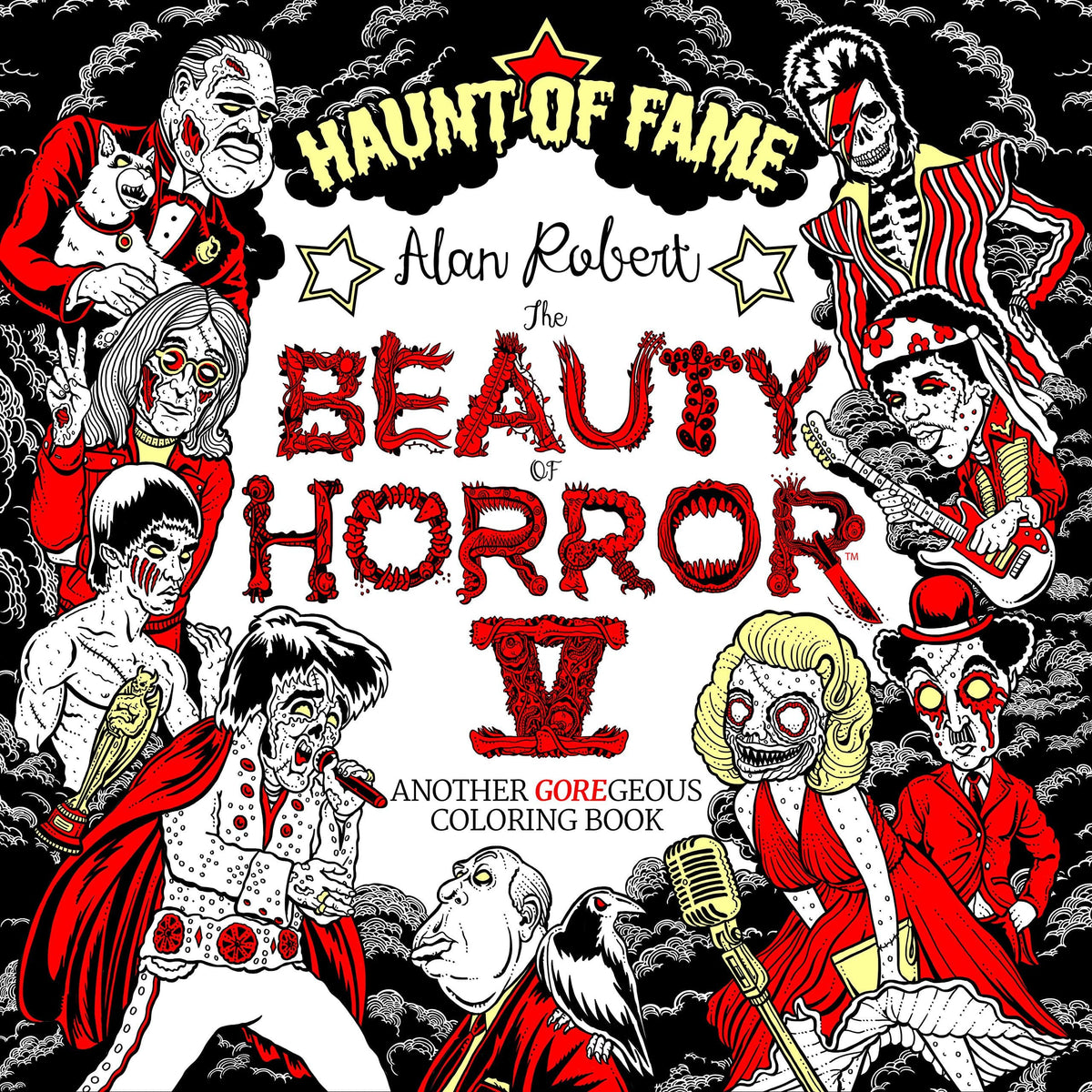 Beauty of Horror 5: Haunt of Fame Coloring Book - Third Eye