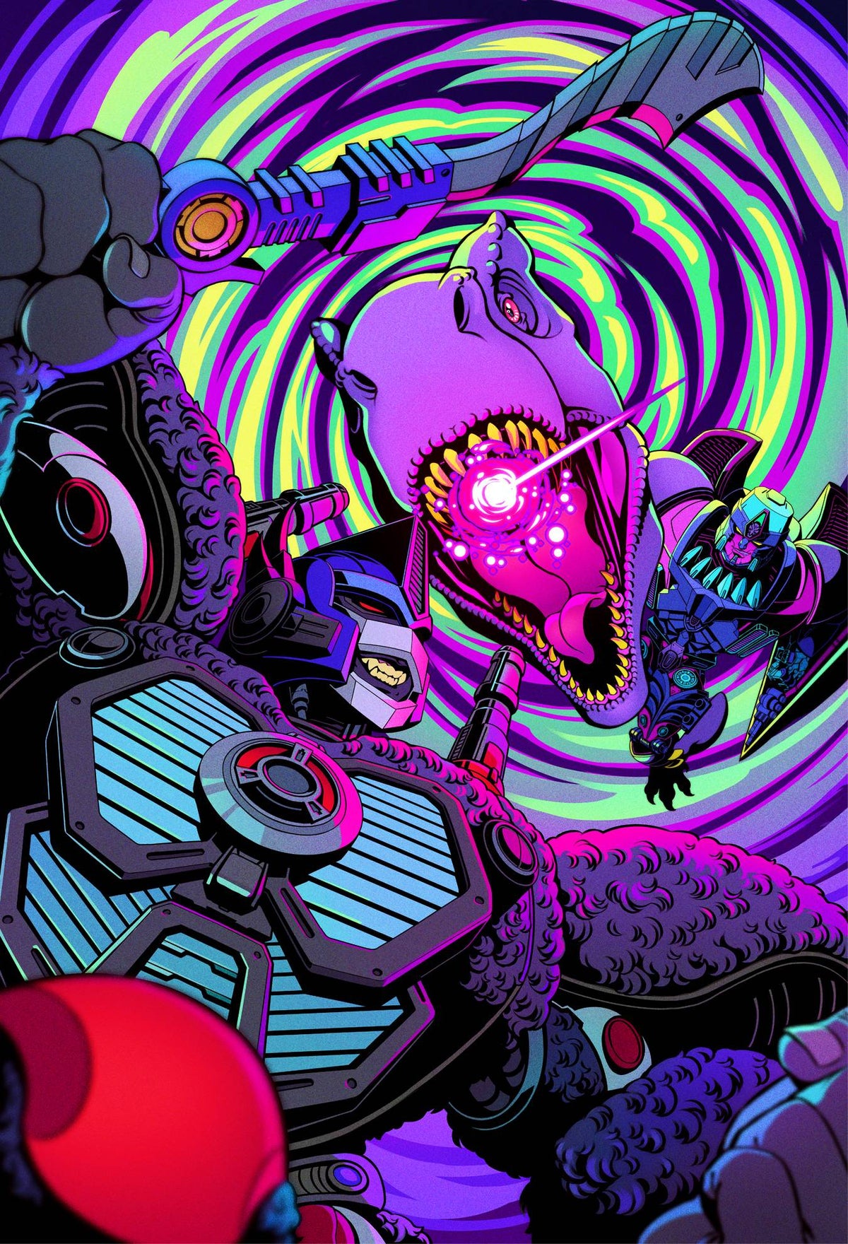 TRANSFORMERS BEAST WARS #14 FORTUNA 1:10 VARIANT - Third Eye