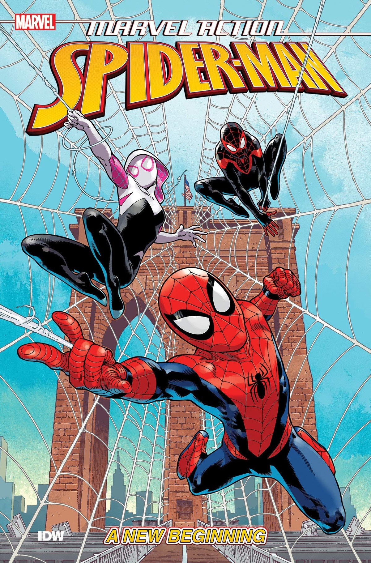 IDW-PRH Graphic Novel > Kids Marvel Action Spider-Man TP Book 01 New Beginning 9781684055142 FEB190649