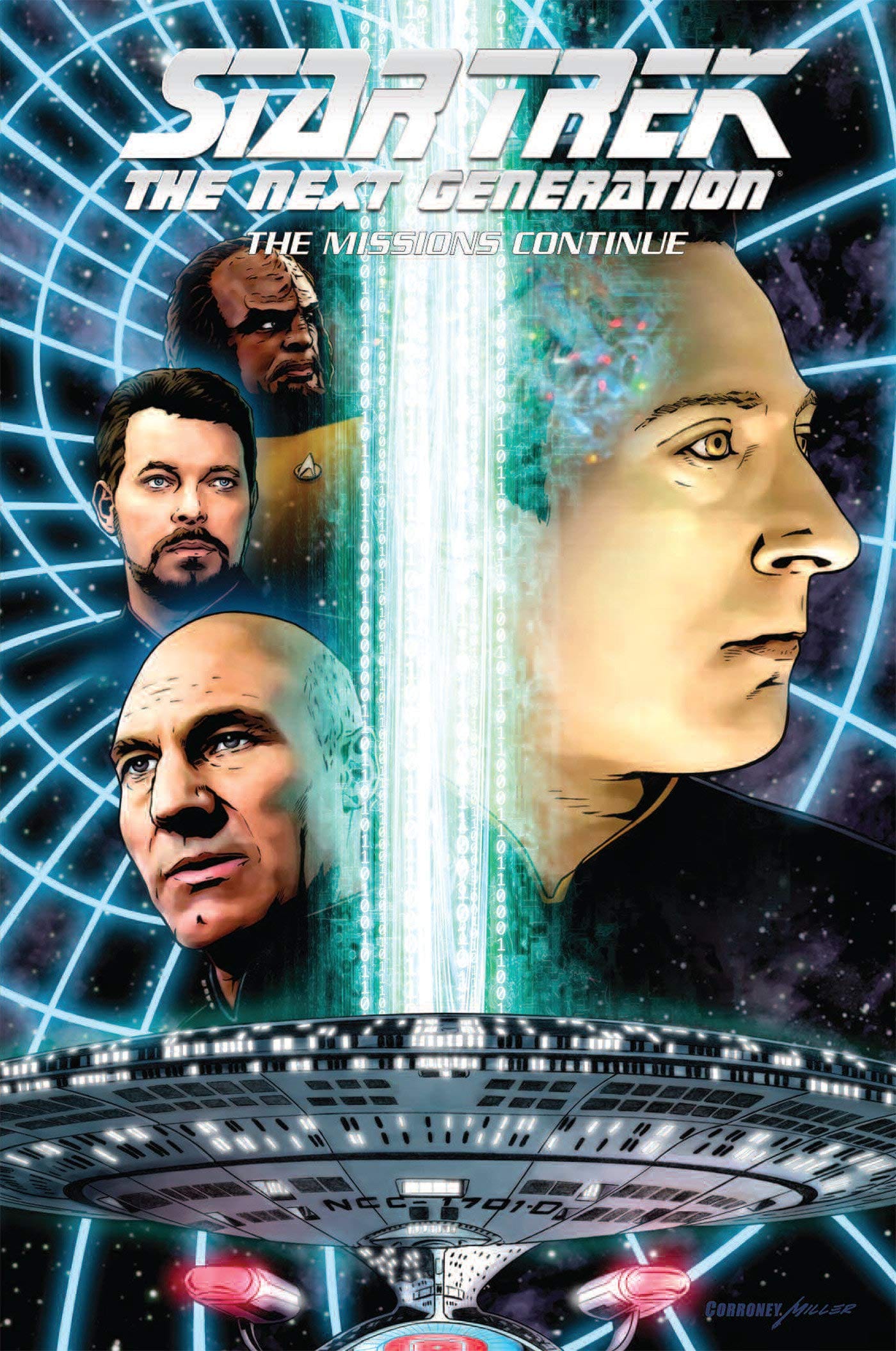 IDW-PRH Graphic Novel Star Trek Tng HC Missions Continue 9781684054213 NOV180675