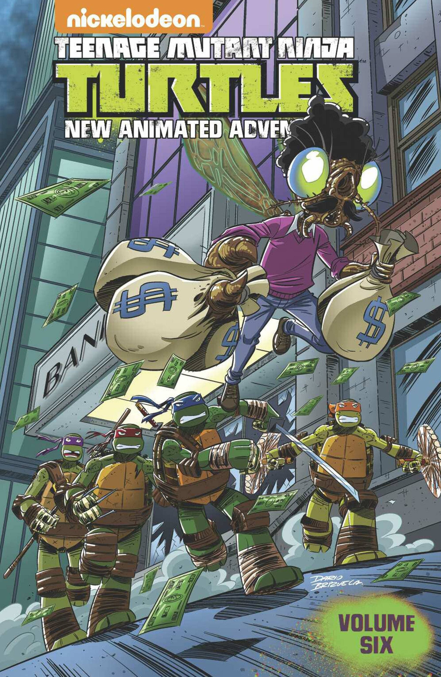 IDW-PRH Graphic Novel Tmnt New Animated Adventures TP Vol 06 9781631403965 STK678562