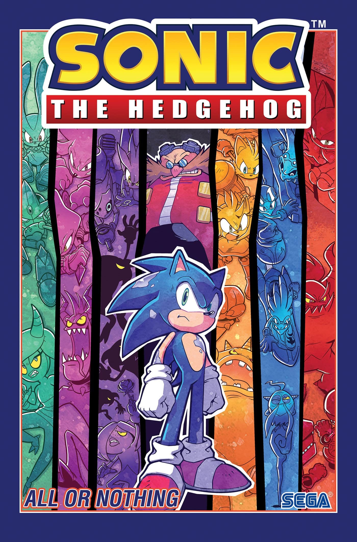 IDW-PRH Graphic Novel > Kids Sonic The Hedgehog TP Vol 07 All Or Nothing 9781684057221 APR239527