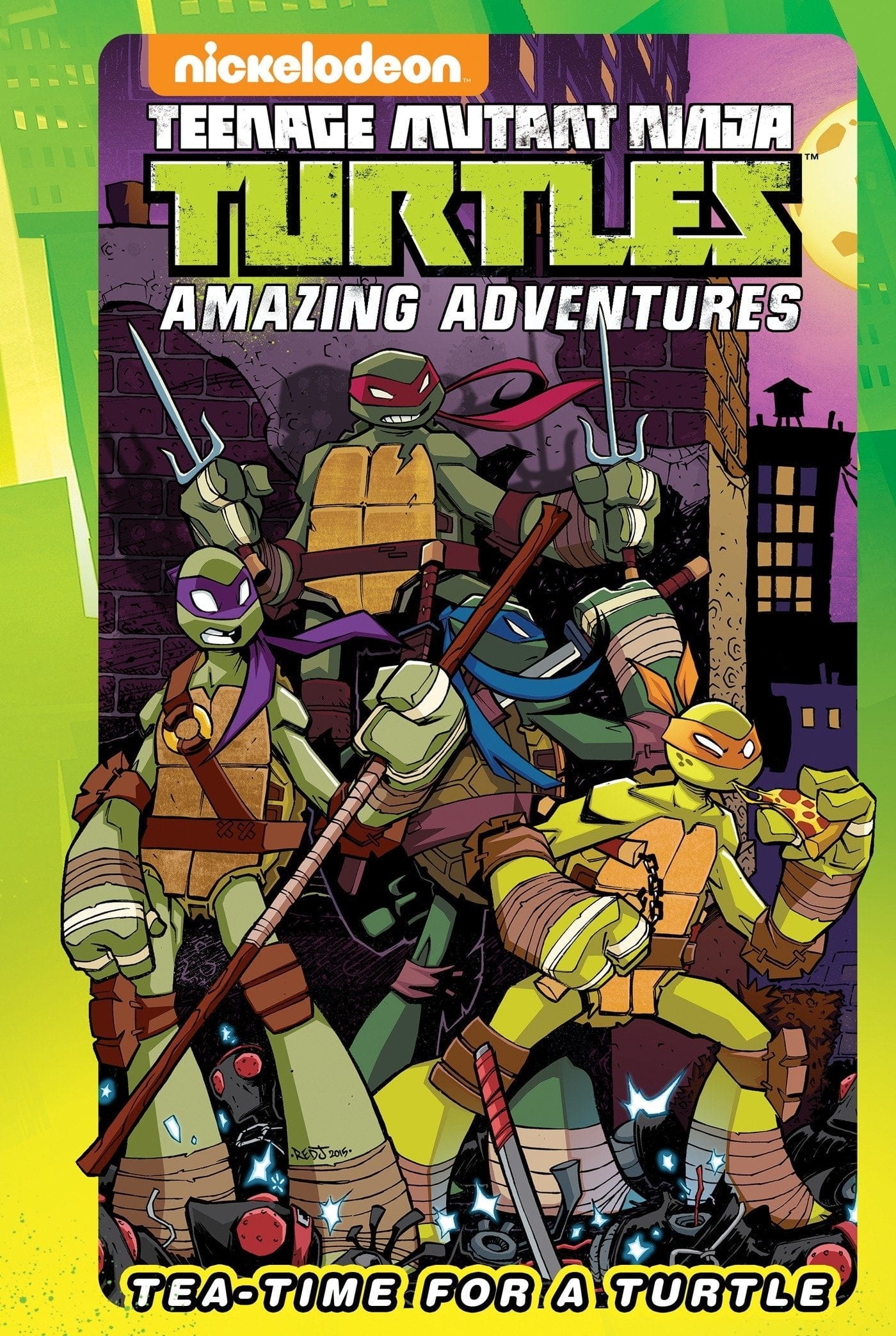 IDW-PRH Graphic Novel Tmnt Tea Time For A Turtle HC 9781631408861 JAN170479