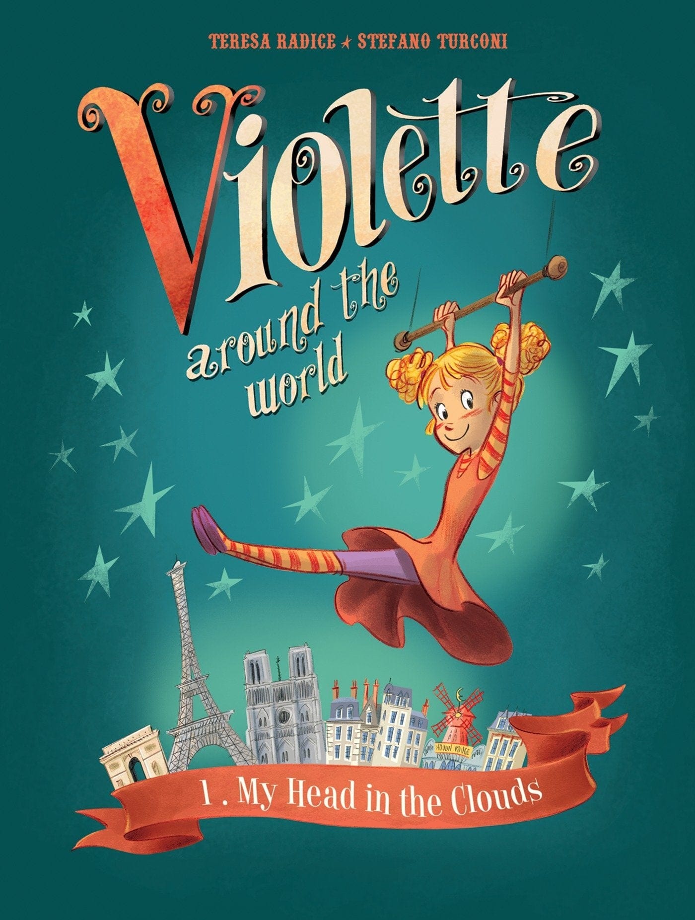 IDW-PRH Graphic Novel Violette Around The World HC Vol 01 My Head In The Clouds 9781684051885 NOV170561