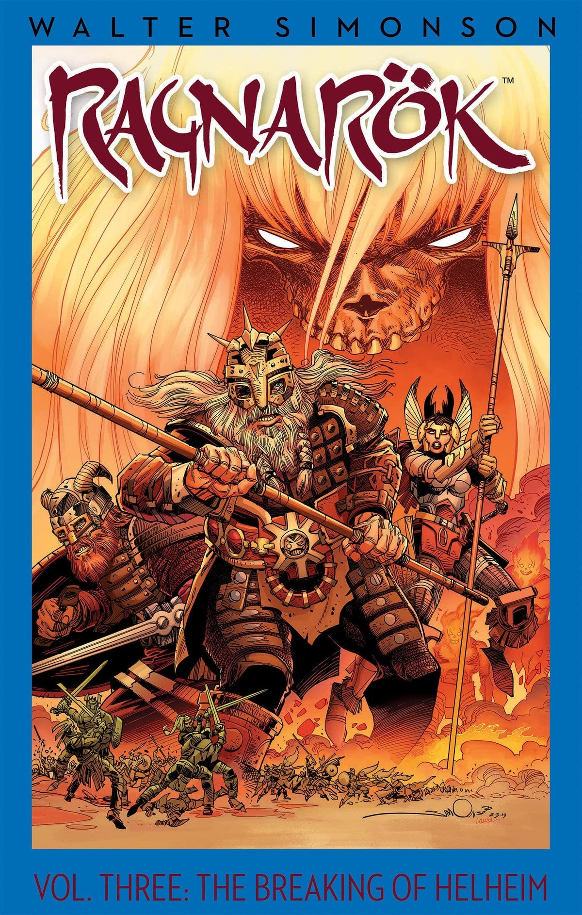 IDW-PRH Graphic Novel Ragnarok HC Vol 03 Breaking Of Helheim 9781684057139 APR200799