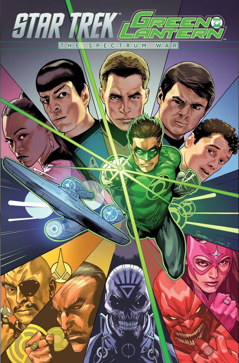 IDW-PRH Graphic Novel Star Trek Green Lantern TP Spectrum War Vol 01 9781631405594 JAN160395