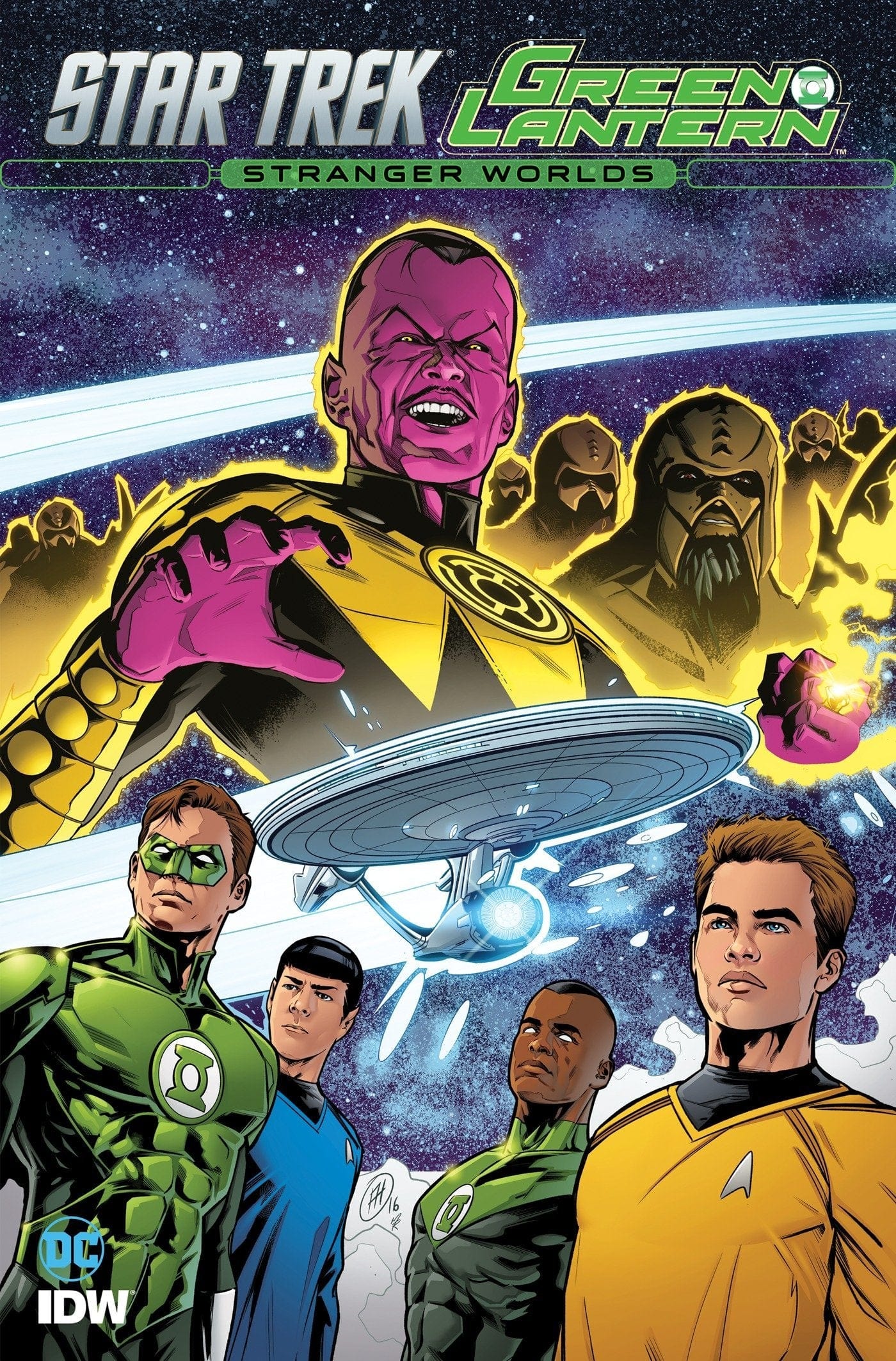 IDW-PRH Graphic Novel Star Trek Green Lantern TP Vol 02 Stranger Worlds 9781631409660 MAY170456