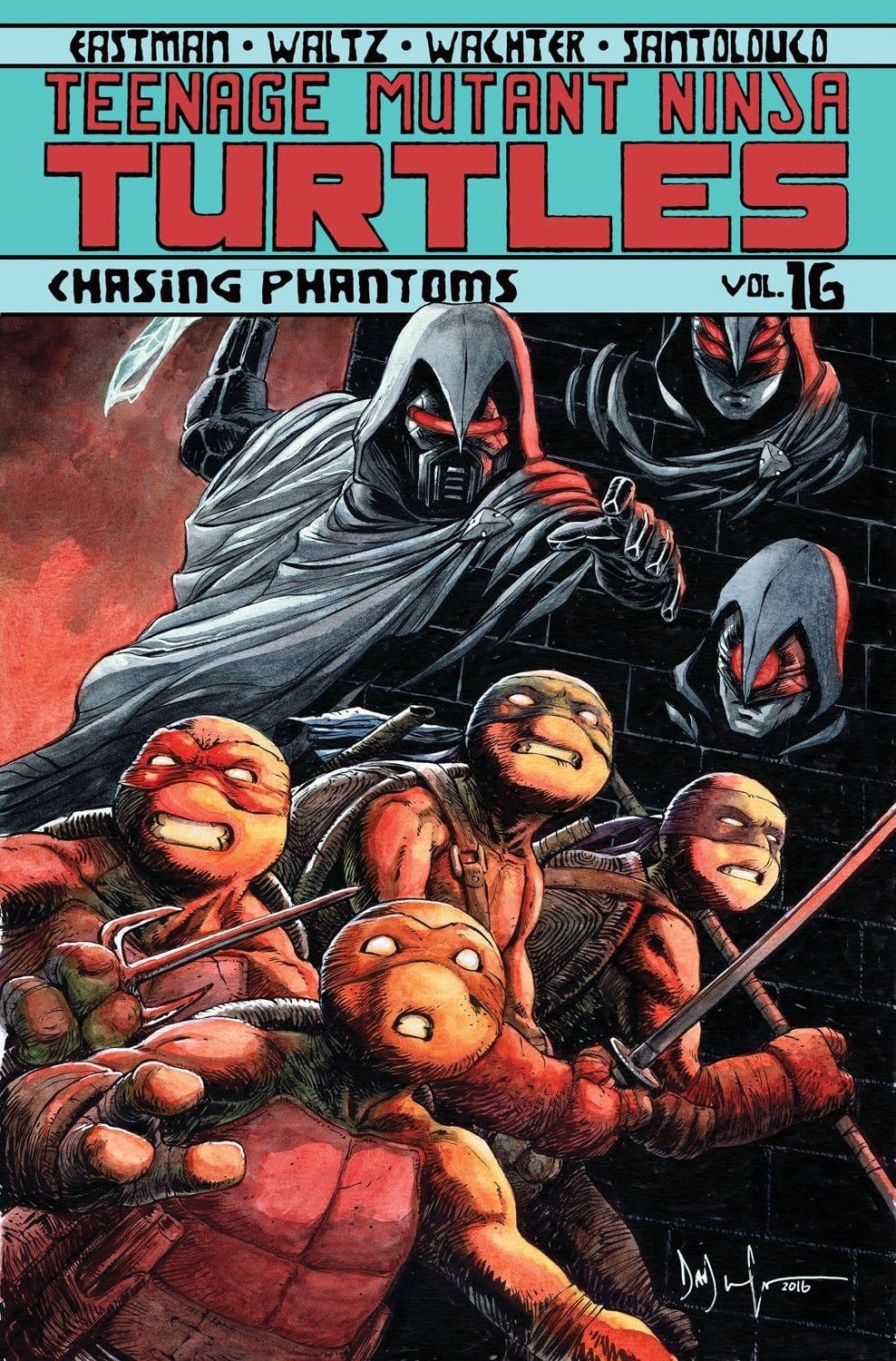 IDW-PRH Graphic Novel Tmnt Ongoing TP Vol 16 Chasing Phantoms 9781631408595 JAN170478