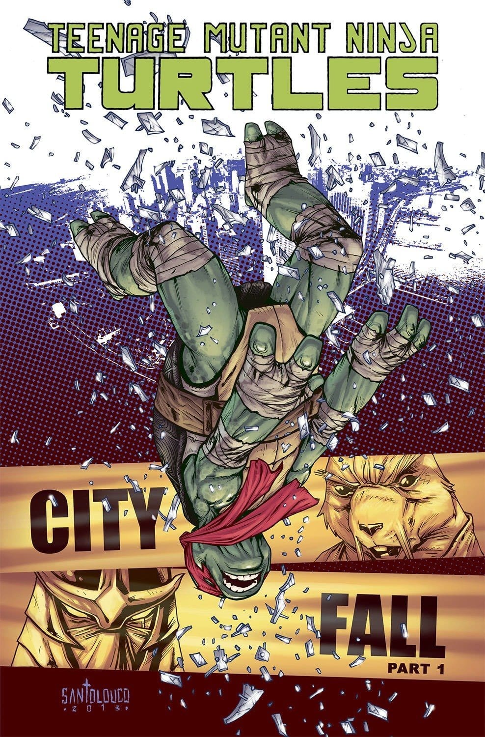 IDW-PRH Graphic Novel Tmnt Ongoing TP Vol 06 City Fall Pt 1 9781613777831 AUG130467