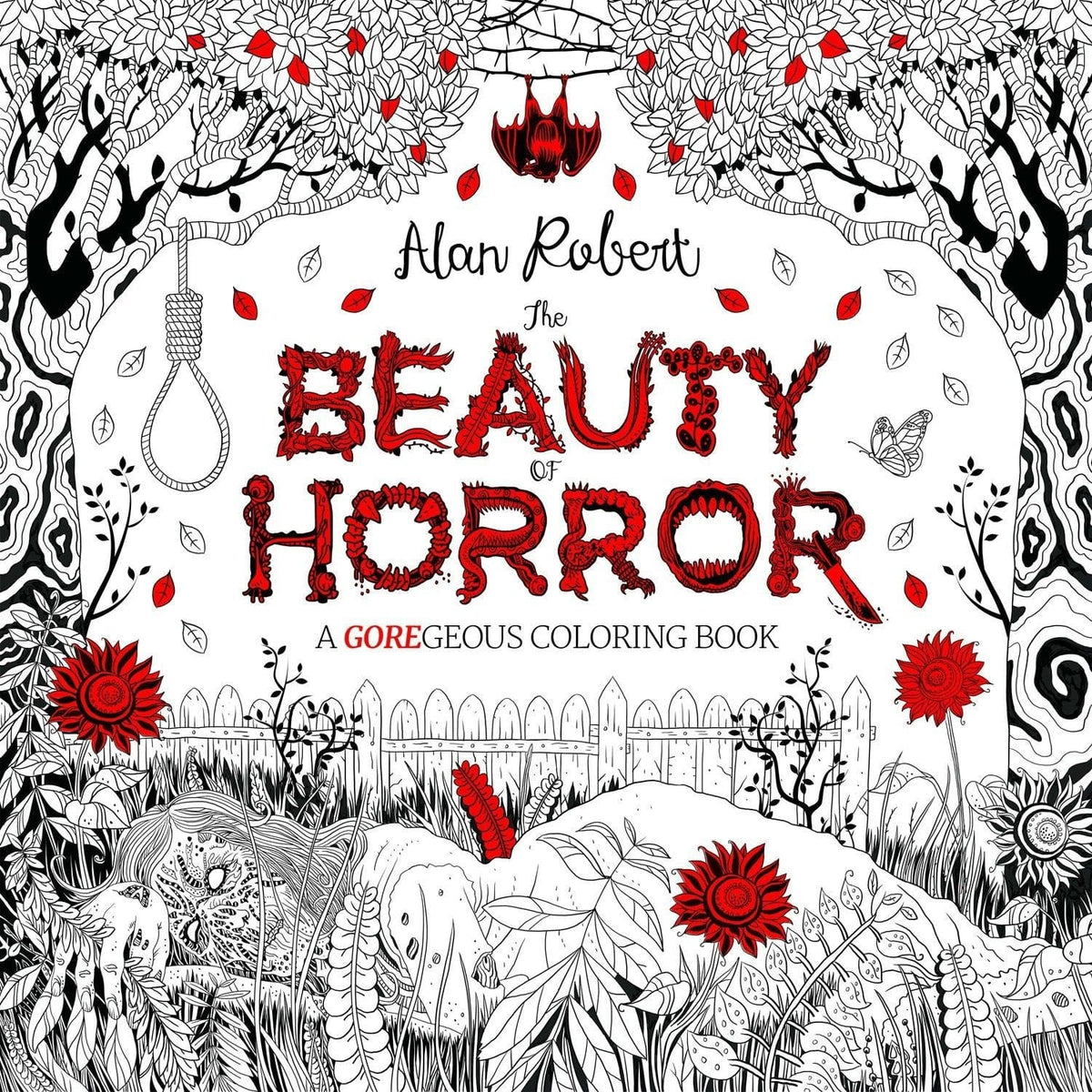 Beauty of Horror Vol. 1: Gore-geous Coloring Book - Third Eye