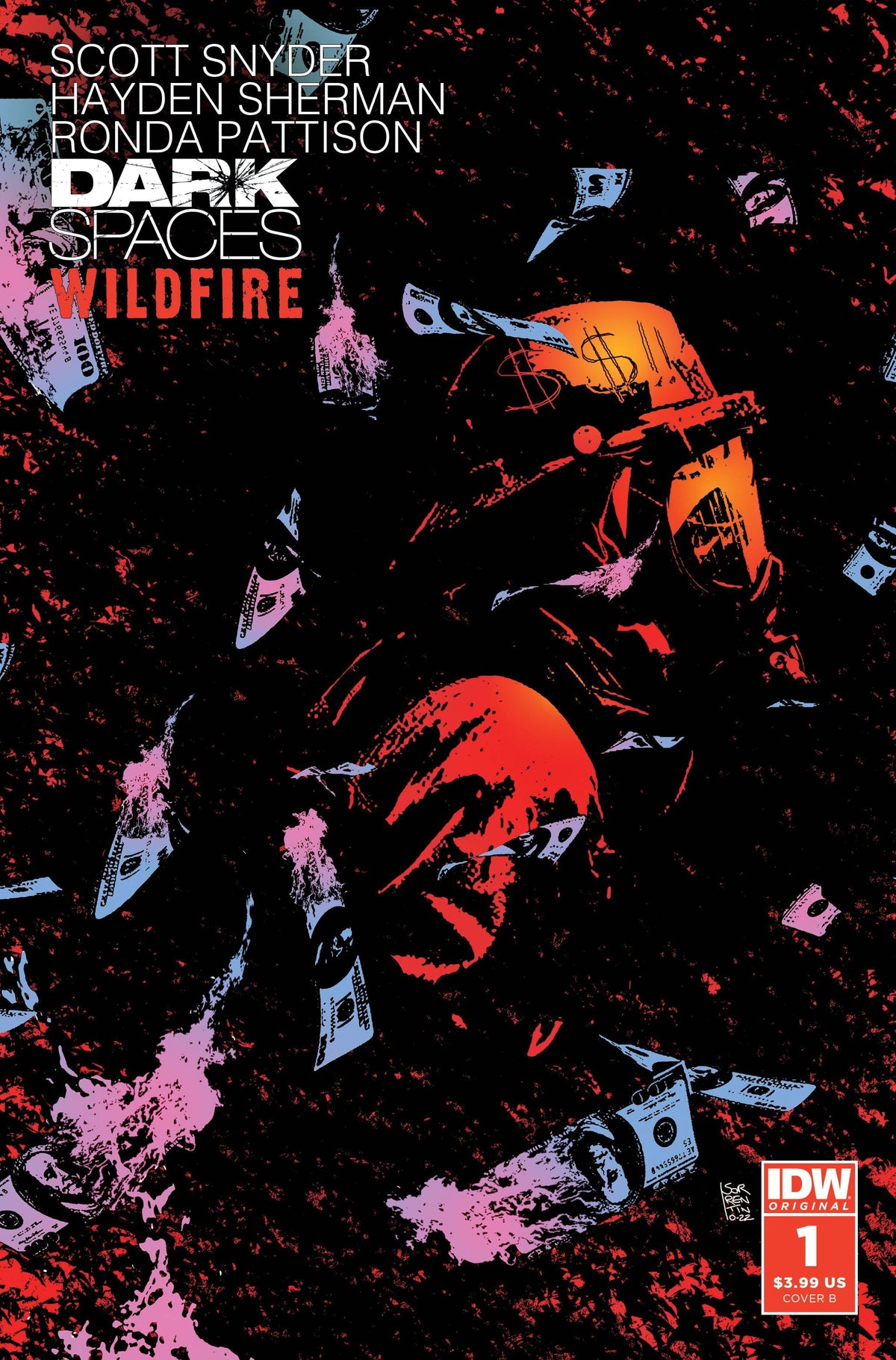 Idw Publishing Comic Books DARK SPACES WILDFIRE #1 CVR B SORRENTINO 82771403066200121 MAY221524
