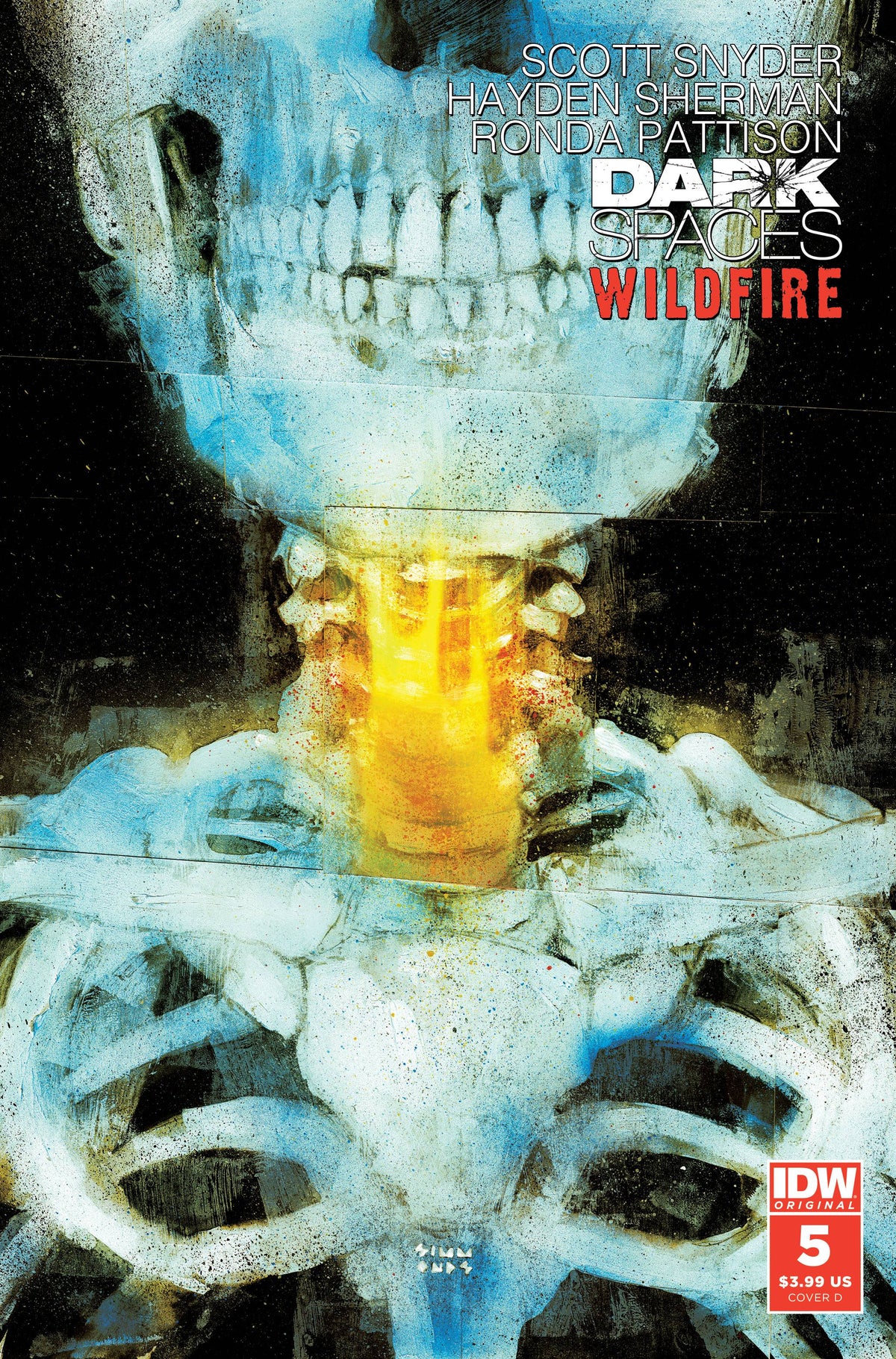 Idw Publishing Comic Books DARK SPACES WILDFIRE #5 CVR D SIMMONDS (MR) 82771403066200541 SEP221674