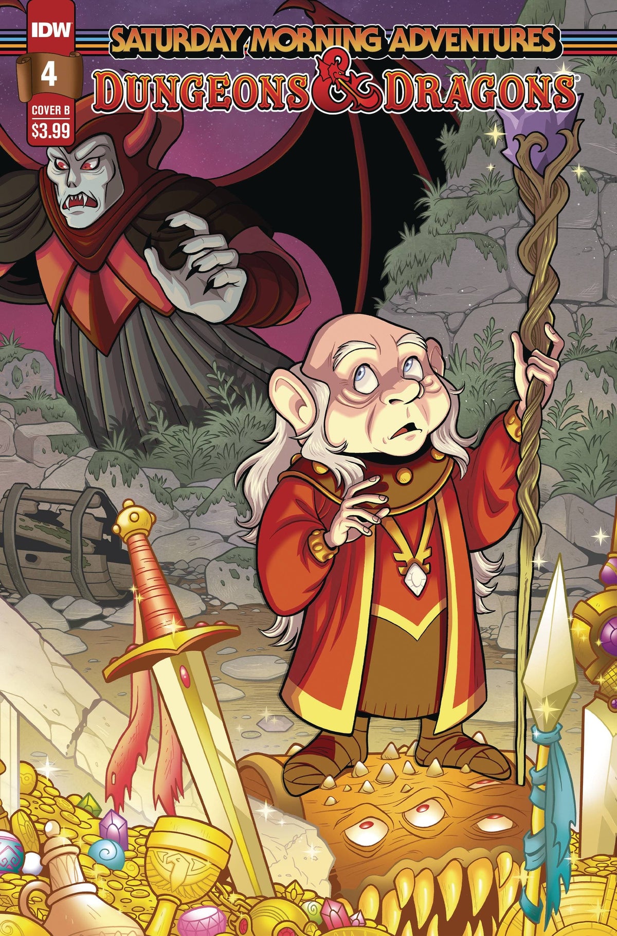 IDW Publishing Comic Books DUNGEONS & DRAGONS SATURDAY MORNING ADV #4 CVR A KAMBADAIS 82771403067900411 APR231551