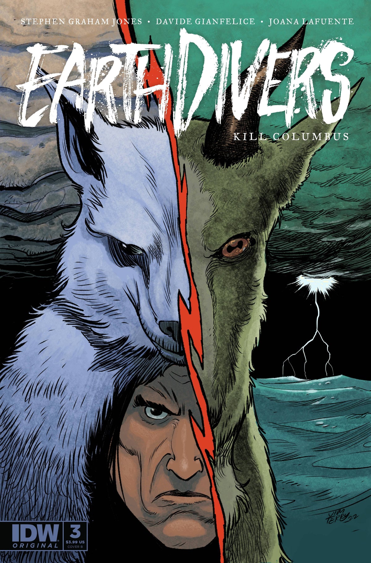 Idw Publishing Comic Books EARTHDIVERS #3 CVR B TERRY (MR) 82771403083900321 SEP221676