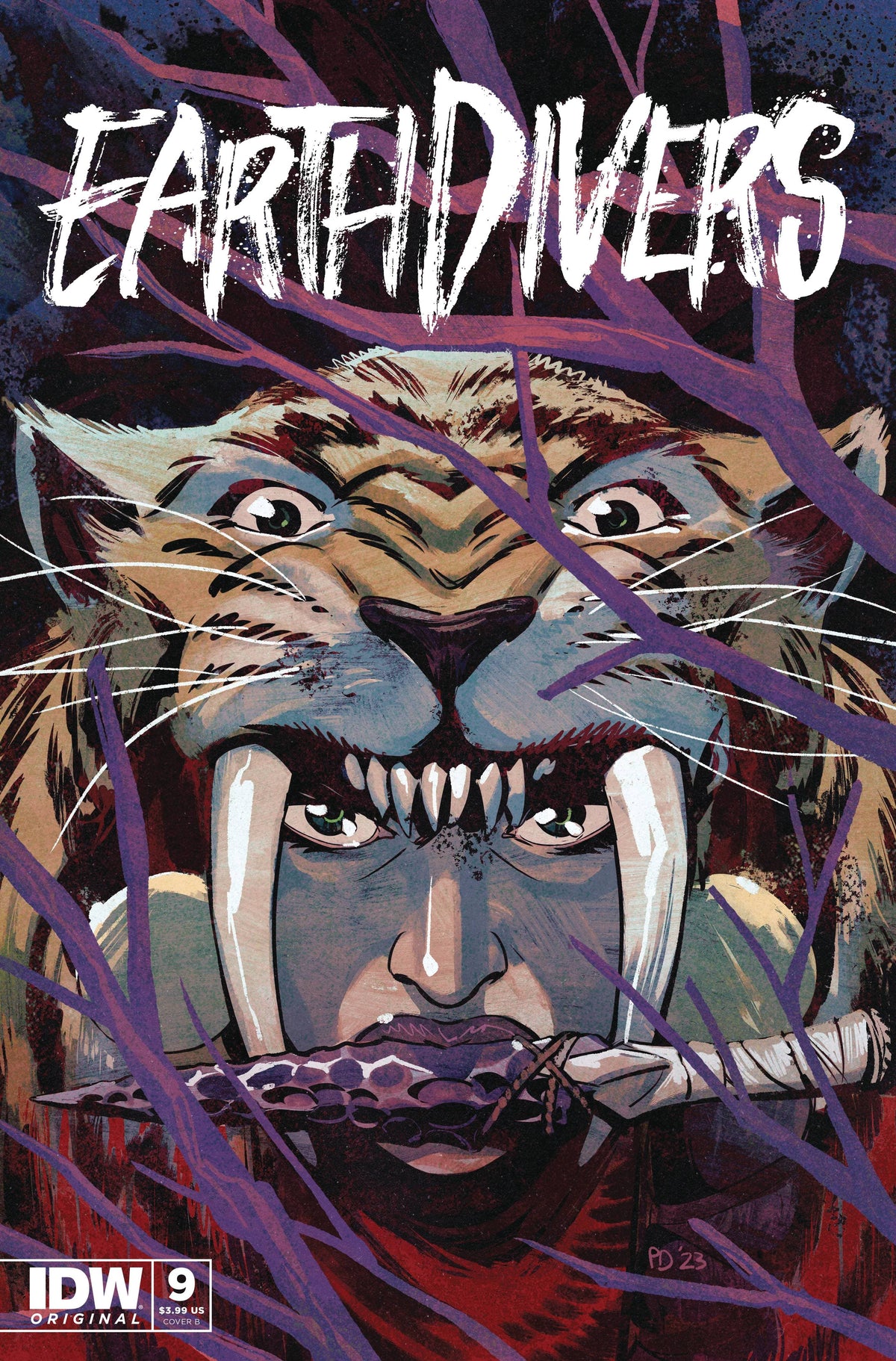 Idw Publishing Comic Books EARTHDIVERS #9 CVR B DELPECHE (MR) 82771403083900921 MAY231323