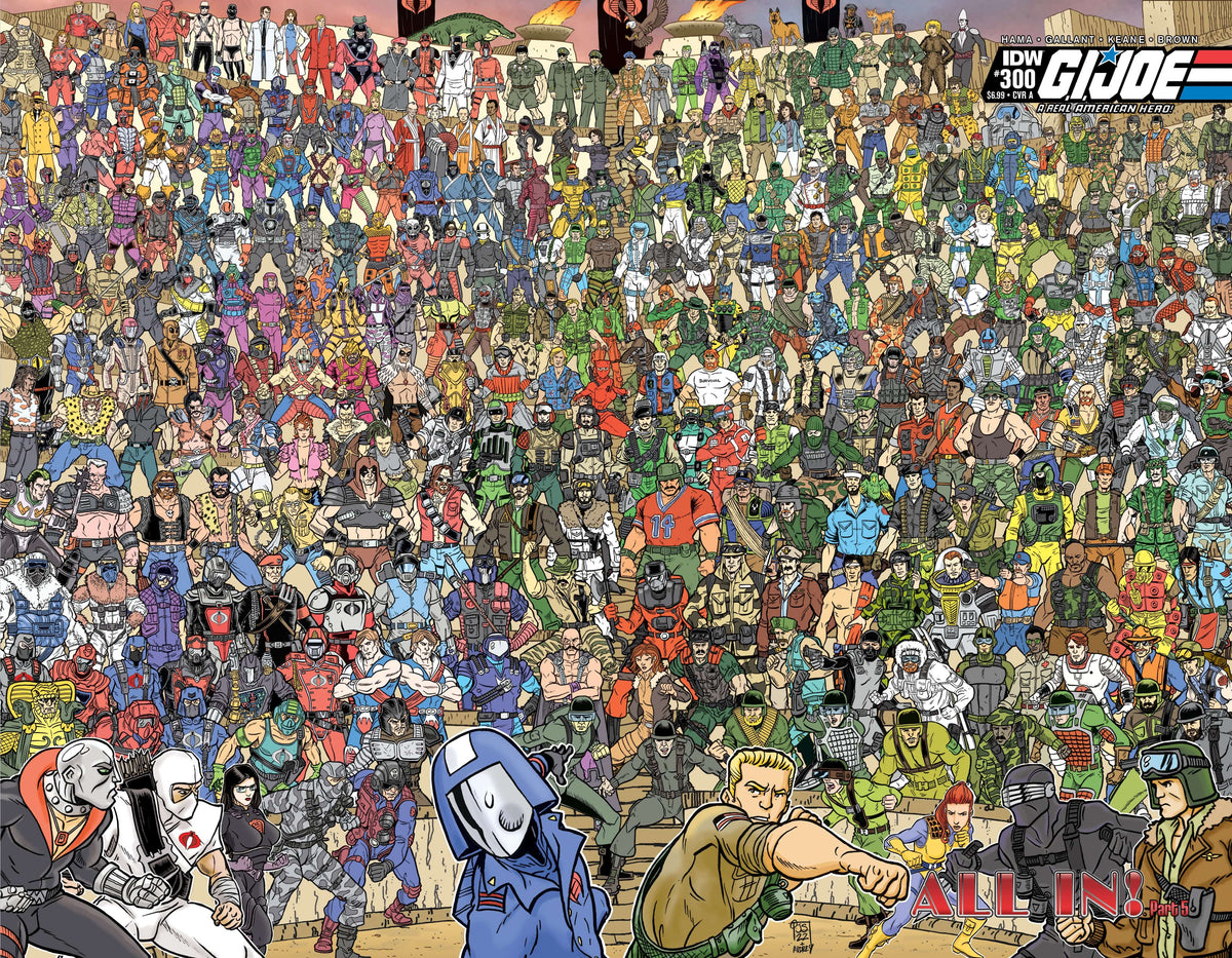 Idw Publishing Comic Books GI JOE A REAL AMERICAN HERO #300 CVR A SULLIVAN 82771401092330011 SEP221679