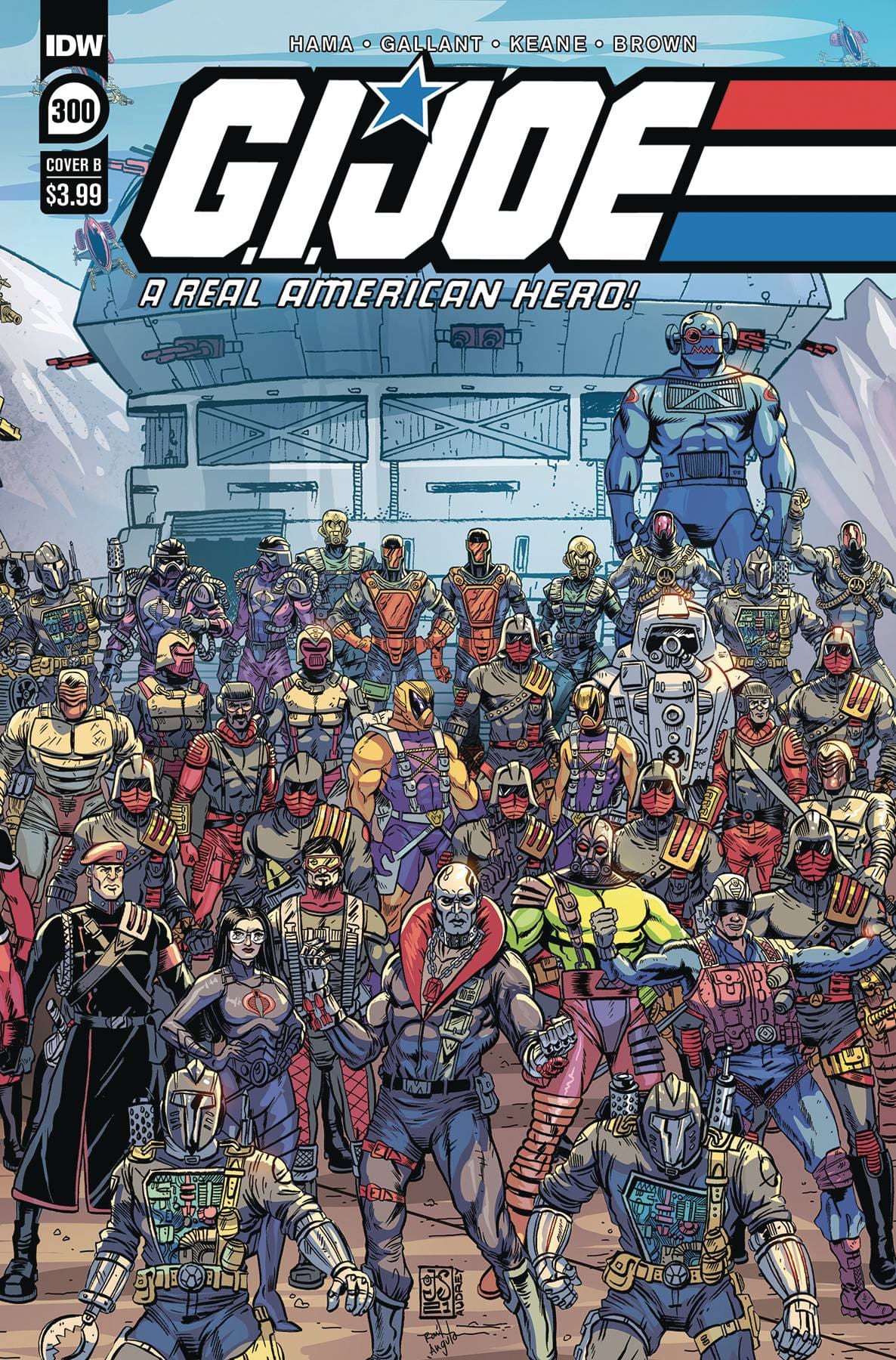 Idw Publishing Comic Books GI JOE A REAL AMERICAN HERO #300 CVR B SULLIVAN 82771401092330021 SEP221680