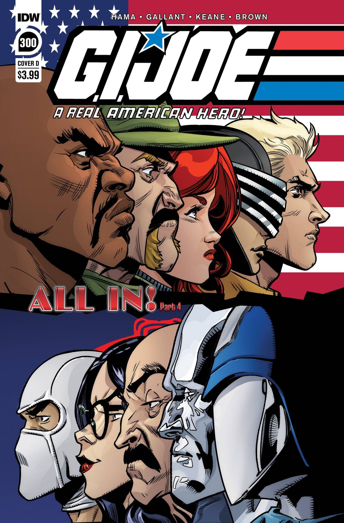 Idw Publishing Comic Books GI JOE A REAL AMERICAN HERO #300 CVR D 82771401092330041 SEP221682