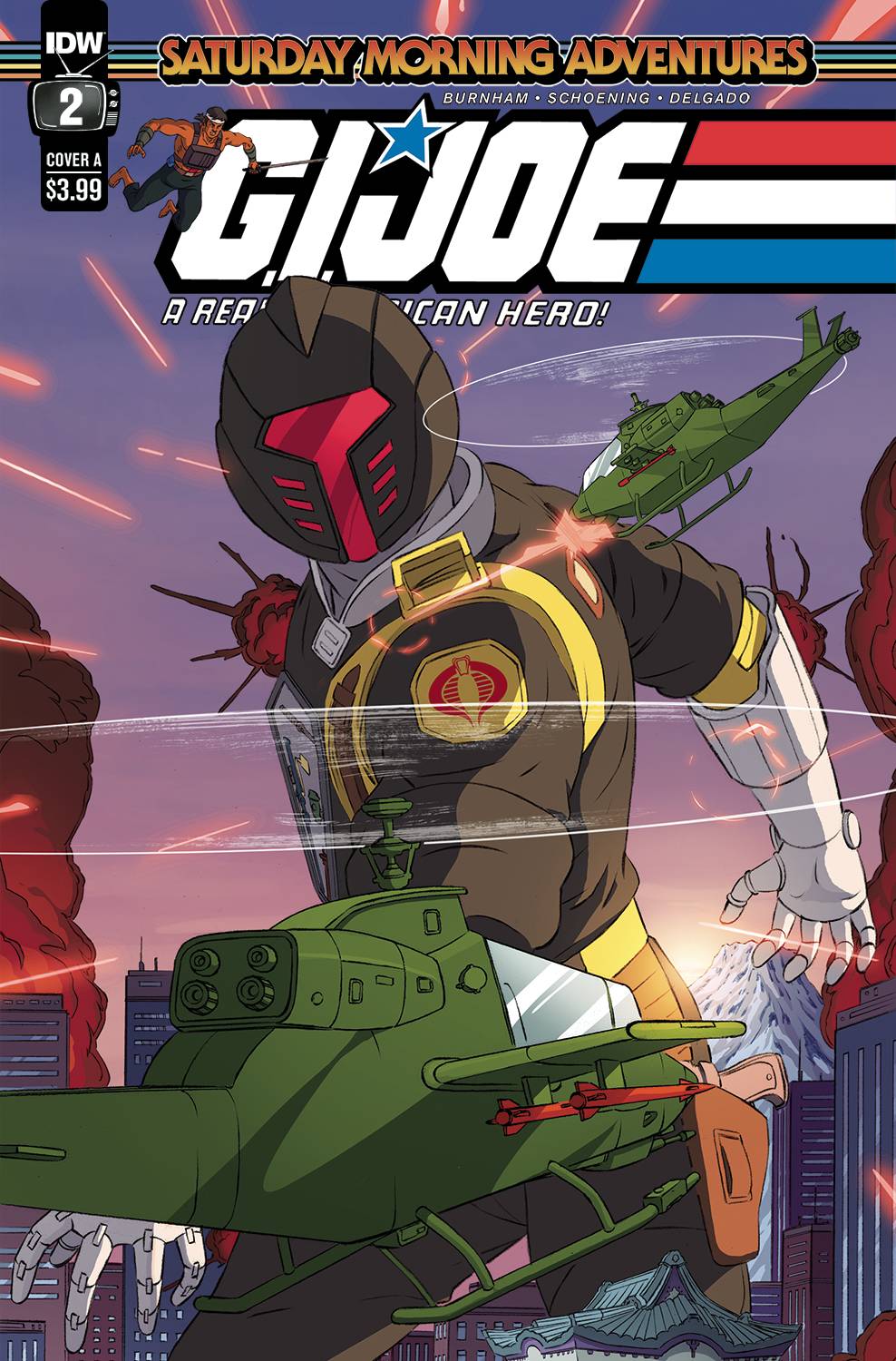 Idw Publishing Comic Books GI JOE SATURDAY MORNING ADVENTURES #2 (OF 4) CVR A SCHOENING 82771403028000211 JAN220459