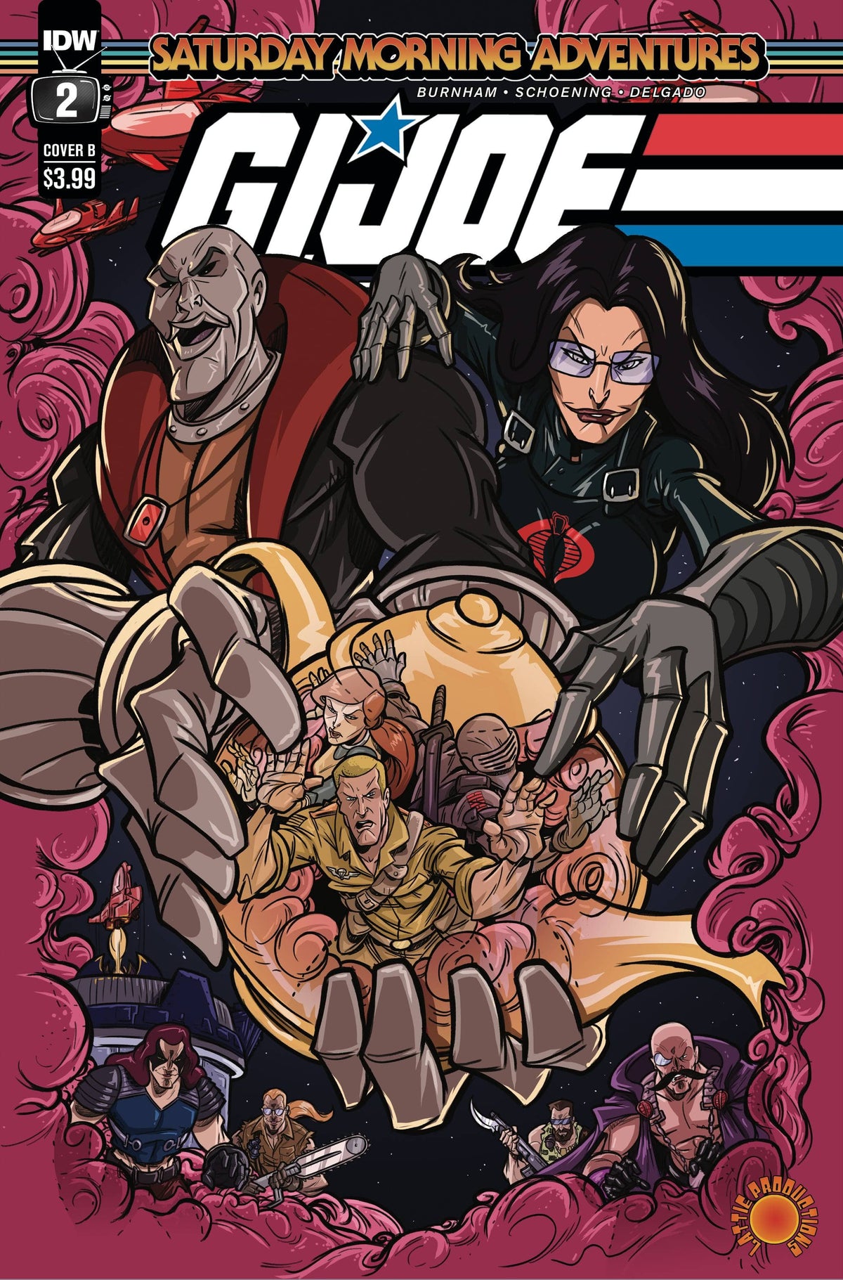 Idw Publishing Comic Books GI JOE SATURDAY MORNING ADVENTURES #2 (OF 4) CVR B LATTIE 82771403028000221 JAN220460