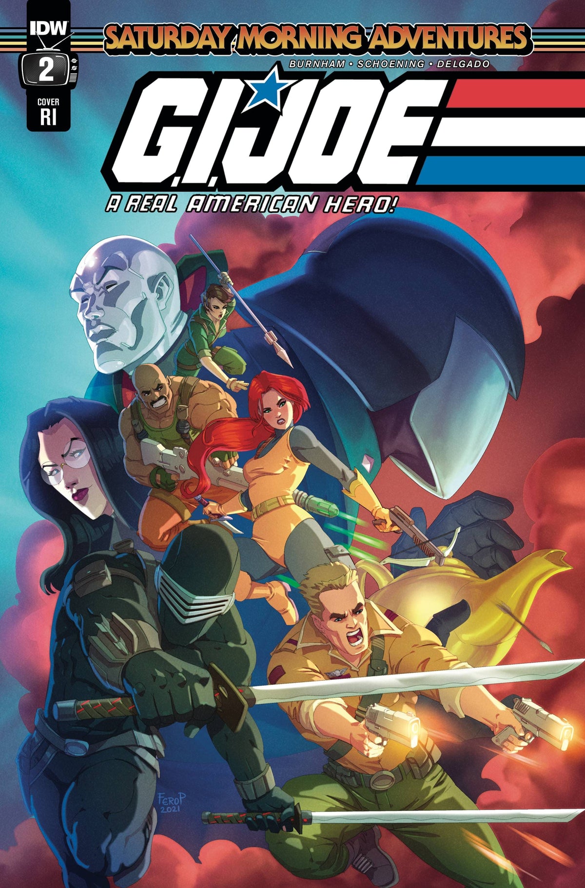 Idw Publishing Comic Books GI JOE SATURDAY MORNING ADVENTURES #2 (OF 4) CVR C 1:10 P 82771403028000231 JAN220461