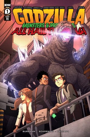 Idw Publishing Comic Books > Incentives GODZILLA MONSTERS & PROTECTORS ALL HAIL KING #1 CVR C 1:10 INCV 82771403095200131 AUG221541