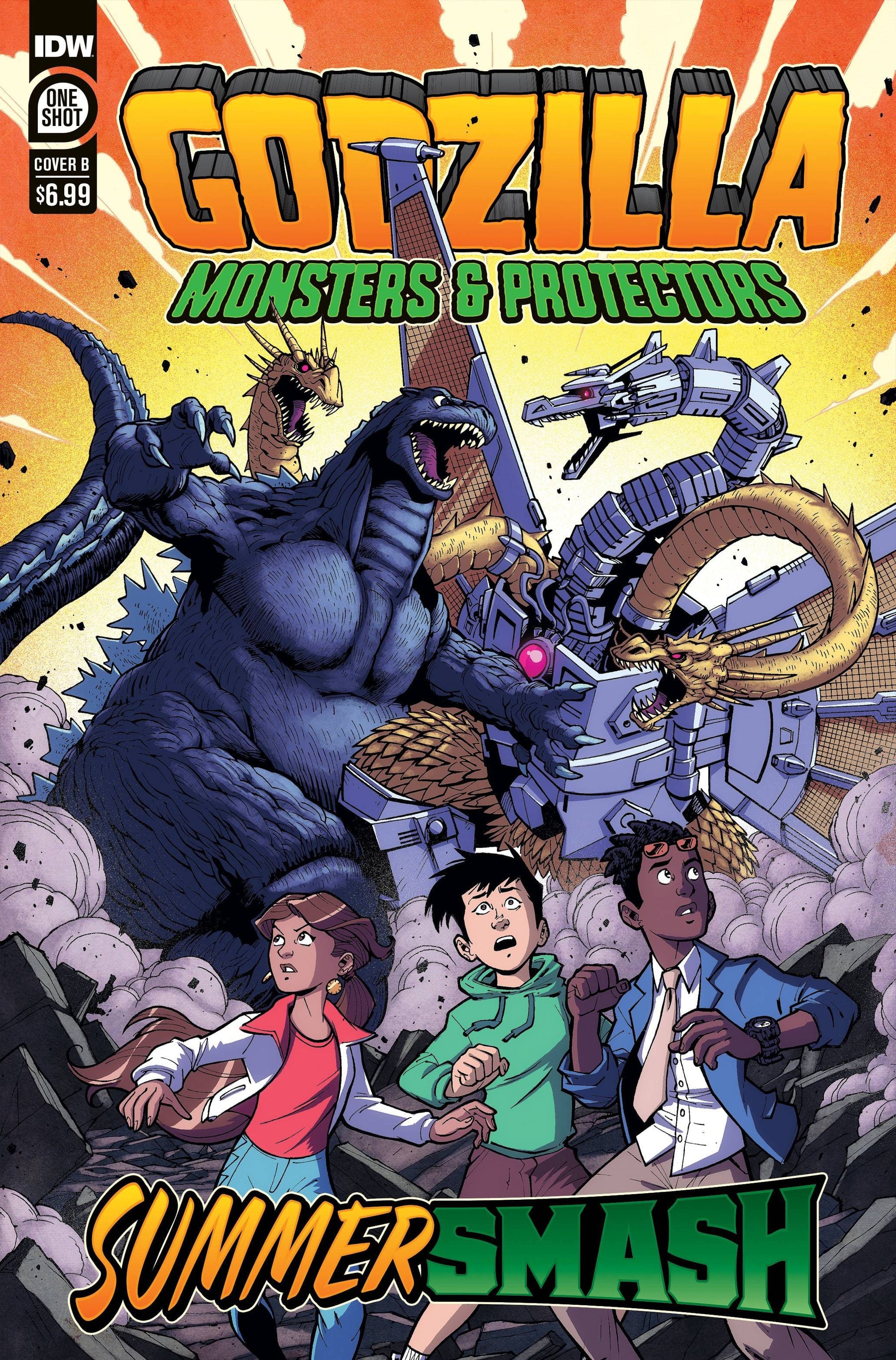 GODZILLA MONSTERS PROTECTORS SUMMER SMASH #1 CVR B LAWRENCE