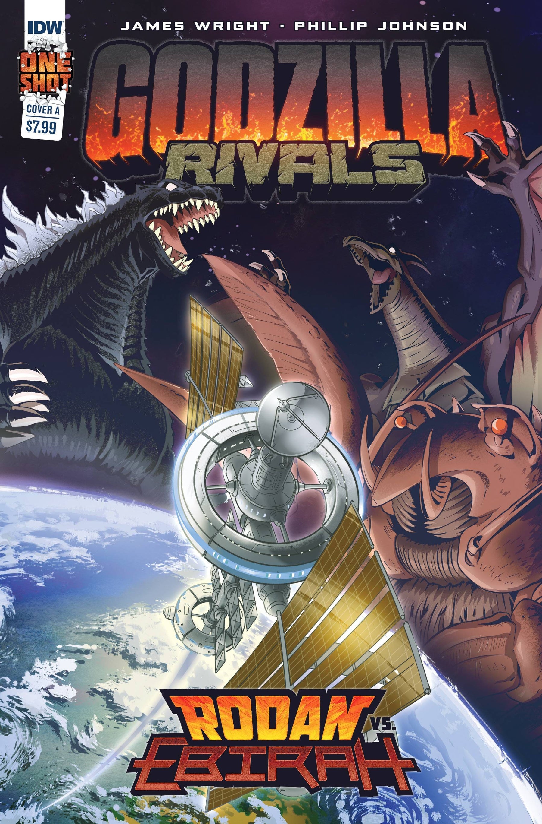 Idw Publishing Comic Books GODZILLA RIVALS RODAN VS EBIRAH CVR A JOHNSON 82771403073000111 AUG228077