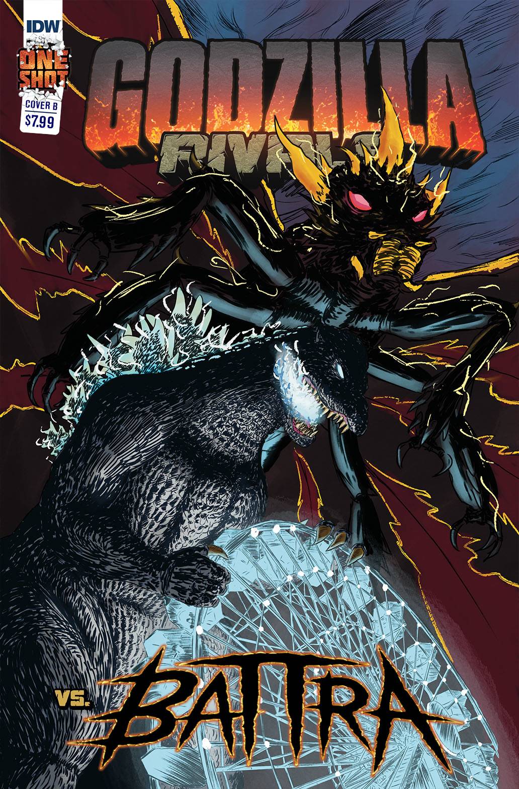 Idw Publishing Comic Books GODZILLA RIVALS VS BATTRA ONESHOT CVR B MARTINEZ 82771403064800121 MAY221540