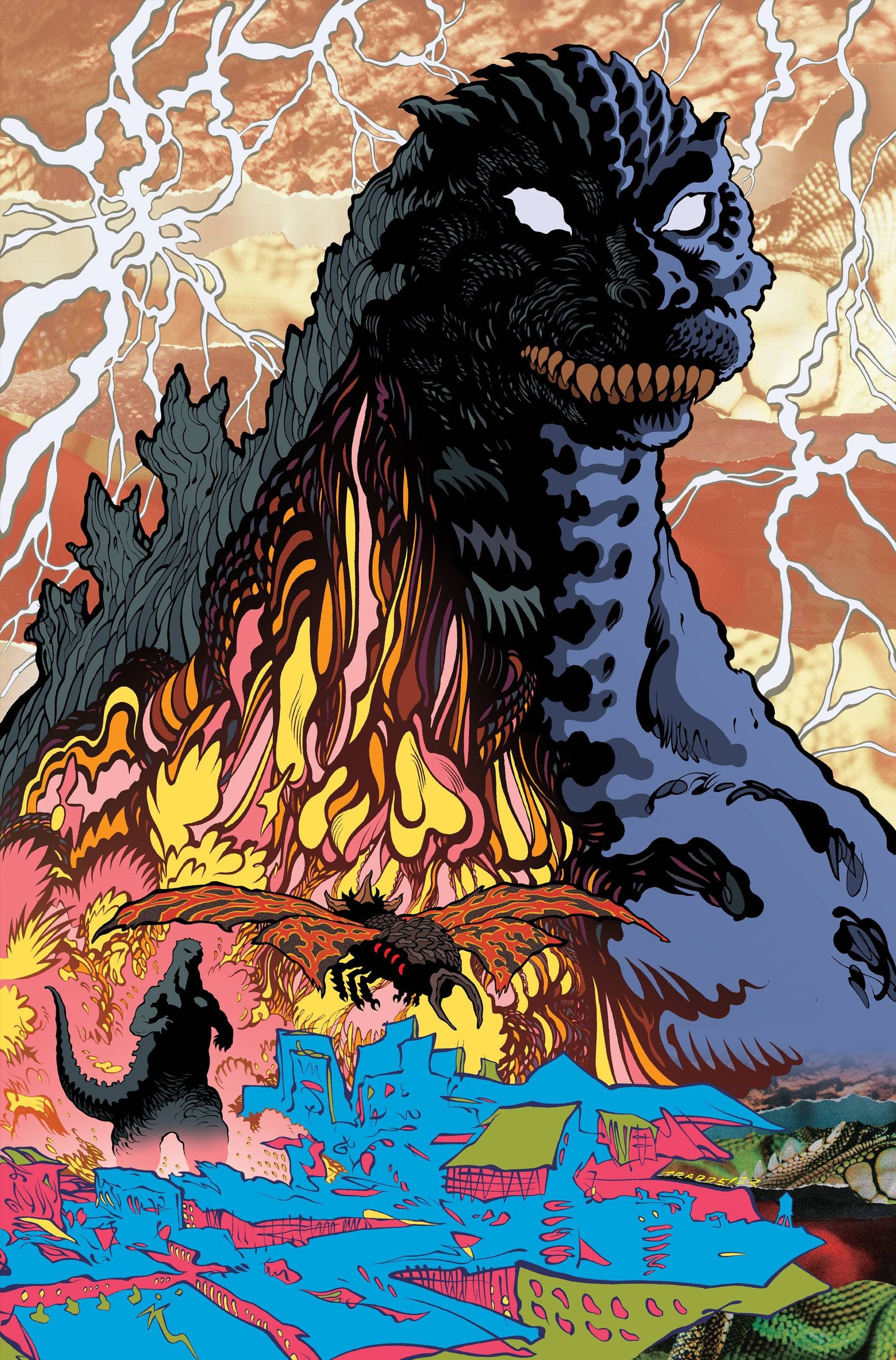 Idw Publishing Comic Books > Incentives GODZILLA RIVALS VS BATTRA ONESHOT CVR C 1:10 ONO INCV 82771403064800131 MAY221541