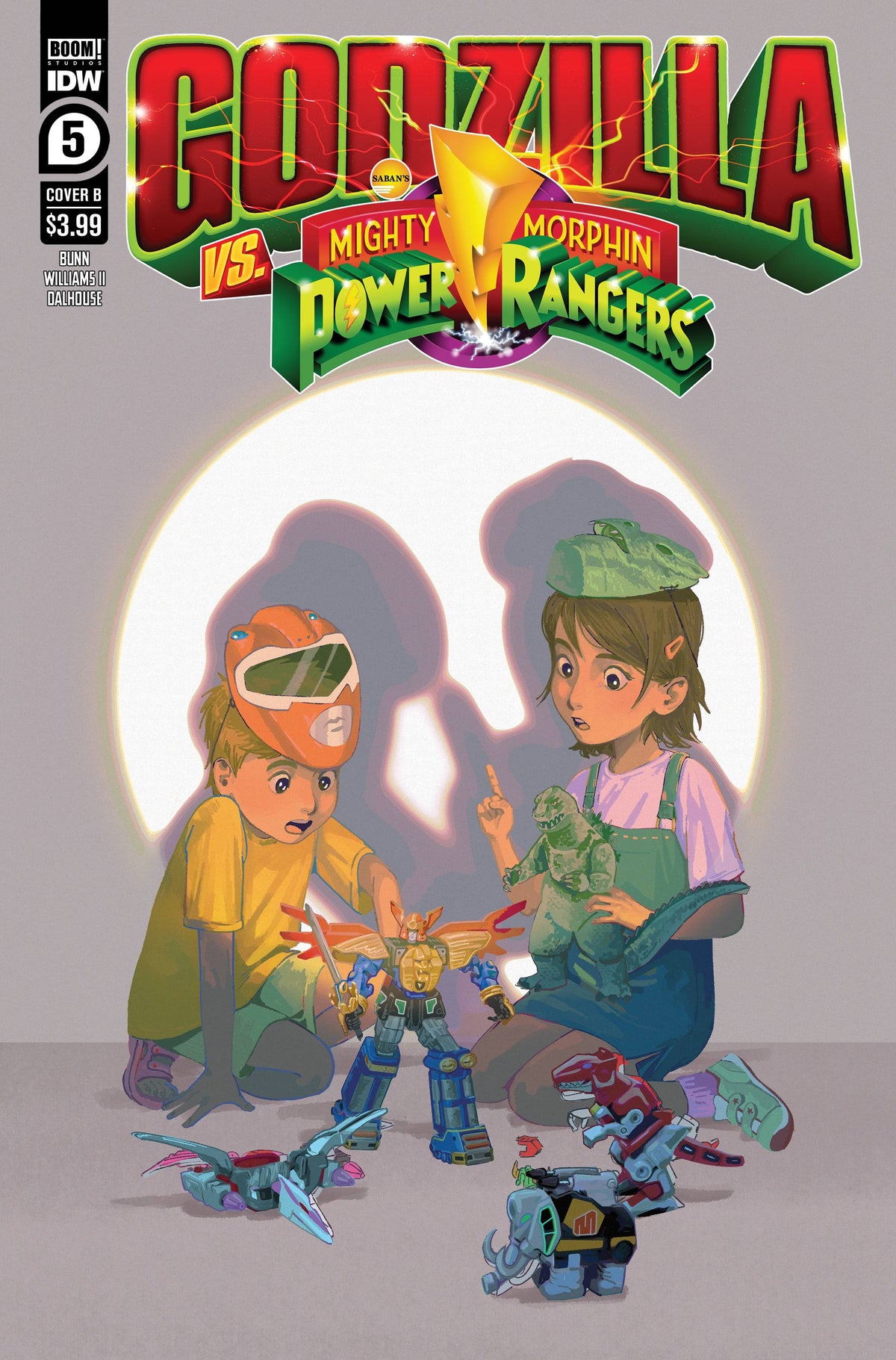 Idw Publishing Comic Books GODZILLA VS MMPR #5 (OF 5) CVR B WAJID 82771403038900521 MAY221537