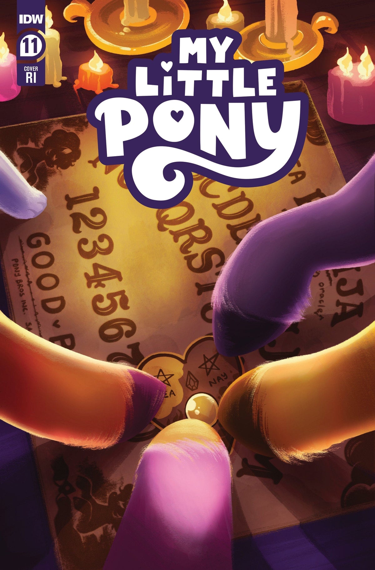 Idw Publishing Comic Books > Incentives MY LITTLE PONY #11 CVR C 1:10 INVC JUSTASUTA 82771403046401131 JAN231607