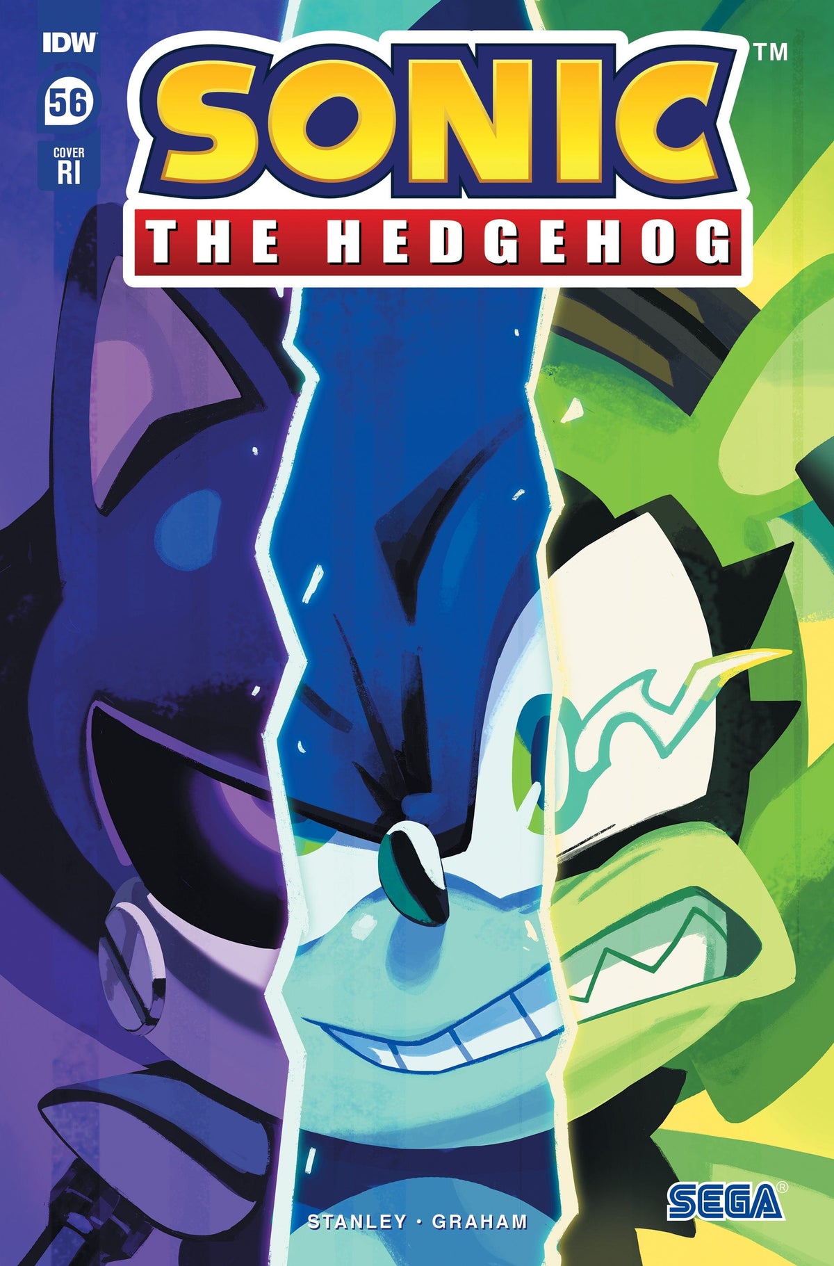 Idw Publishing Comic Books > Incentives SONIC THE HEDGEHOG #56 CVR C 1:10 INCV FOURDRAINE 82771401521805631 OCT221730