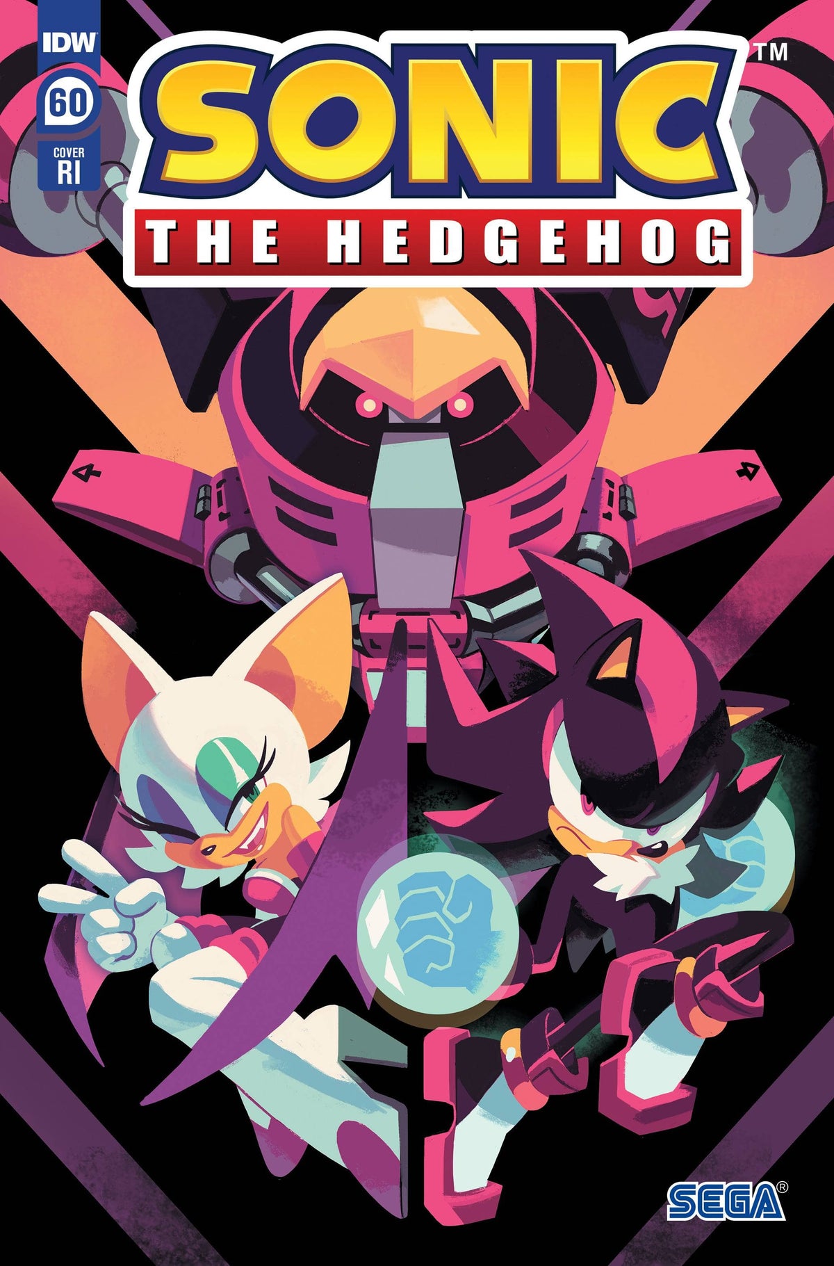 Idw Publishing Comic Books > Incentives SONIC THE HEDGEHOG #60 CVR C 1:10 INCV FOURDRAINE 82771401521806031 FEB231484