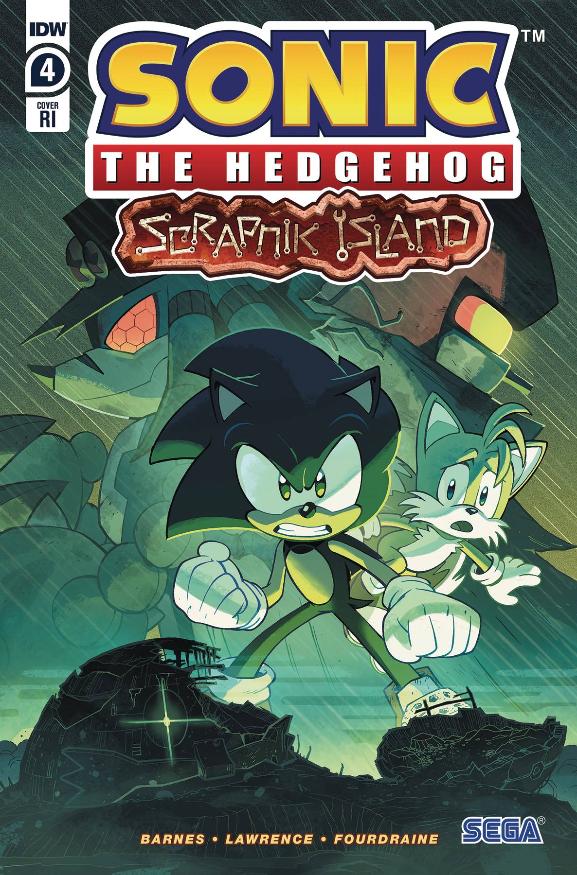 SONIC THE HEDGEHOG SCRAPNIK ISLAND #4 CVR C 1:10 INCV