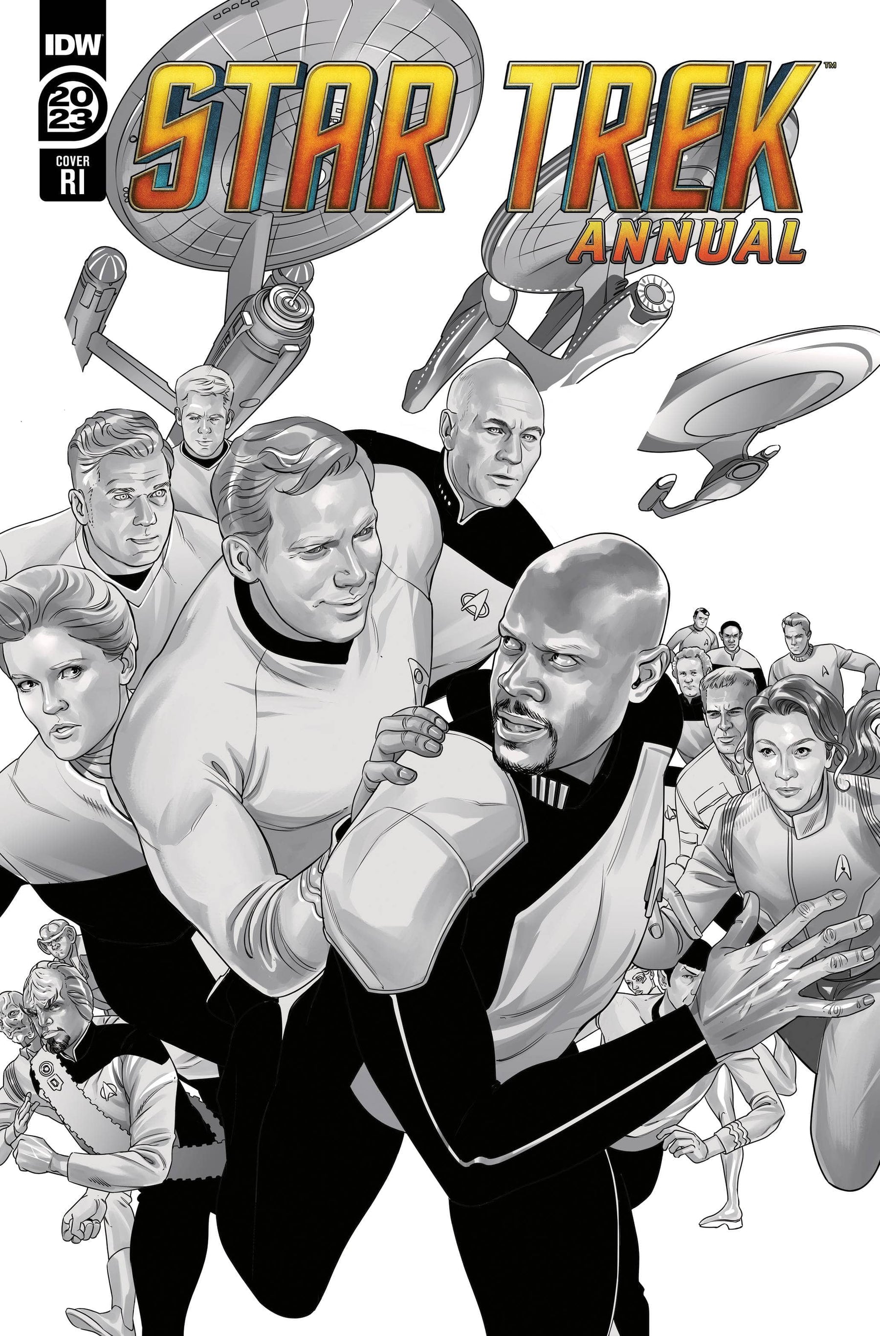 Idw Publishing Comic Books > Incentives STAR TREK ANNUAL 2023 CVR D 1:10 INCV STOTT 82771403157700141 MAR231629