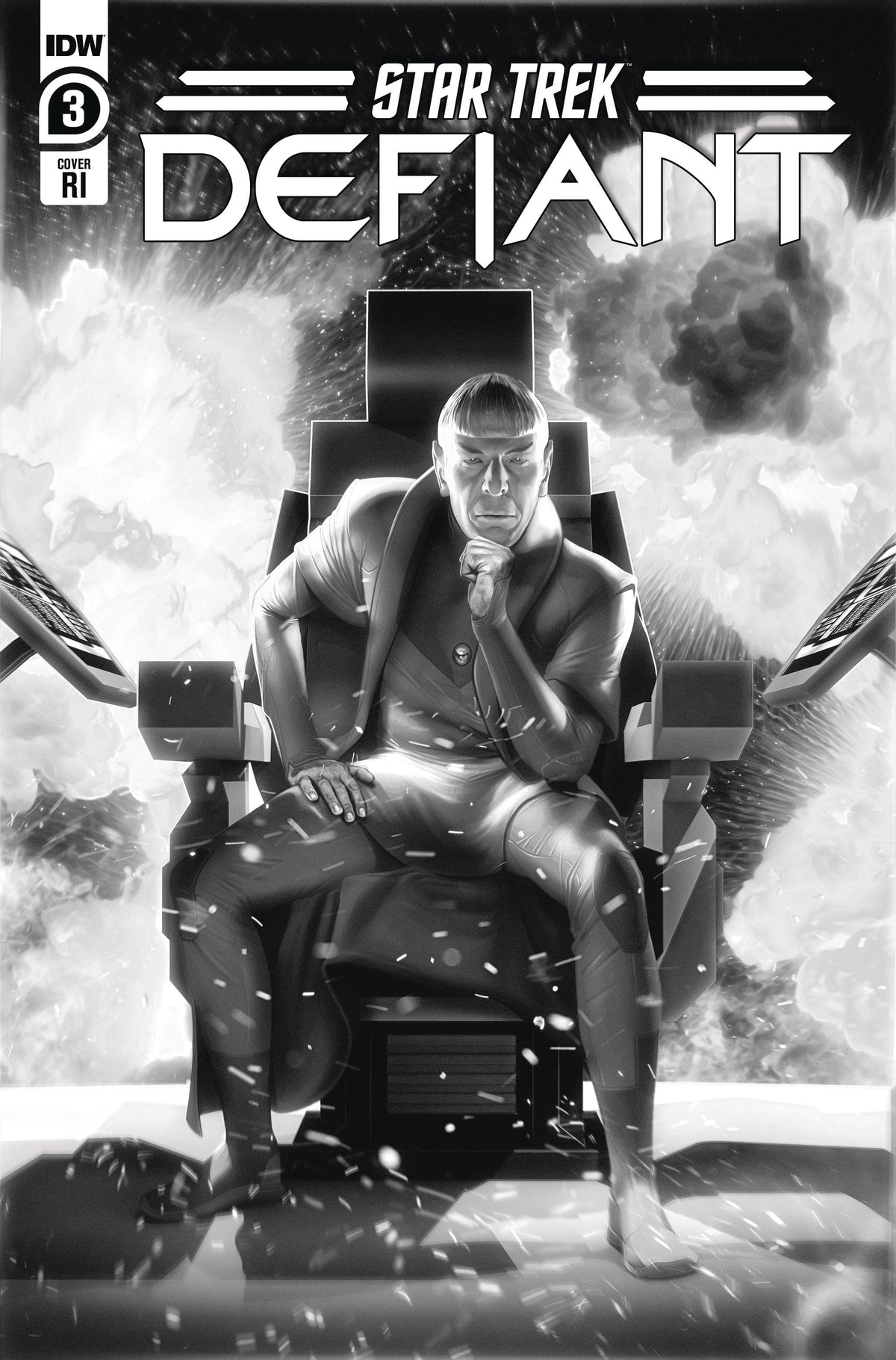 Idw Publishing Comic Books > Incentives STAR TREK DEFIANT #3 CVR D 1:10 INCV UNZUETA 82771403137900341 MAR231635