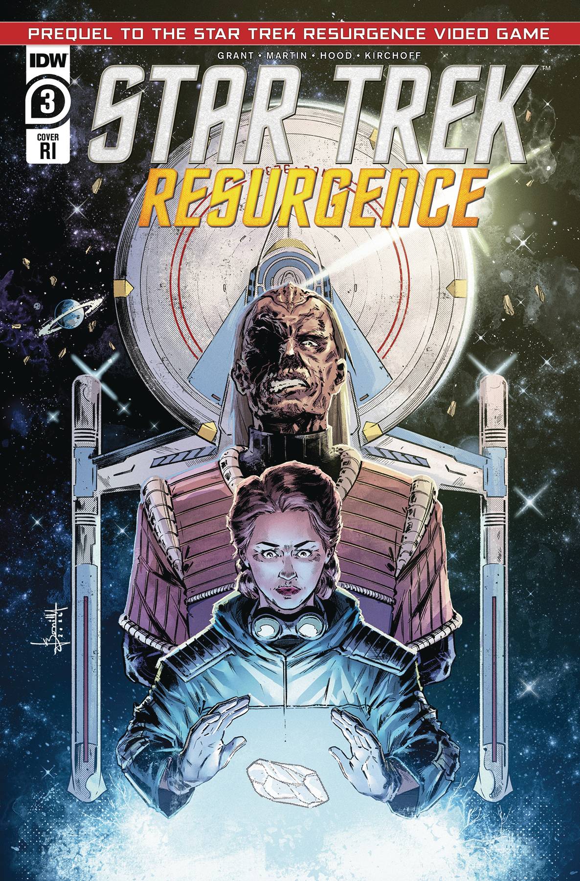 STAR TREK RESURGENCE #3 CVR C 1:10 INCV BONILLA