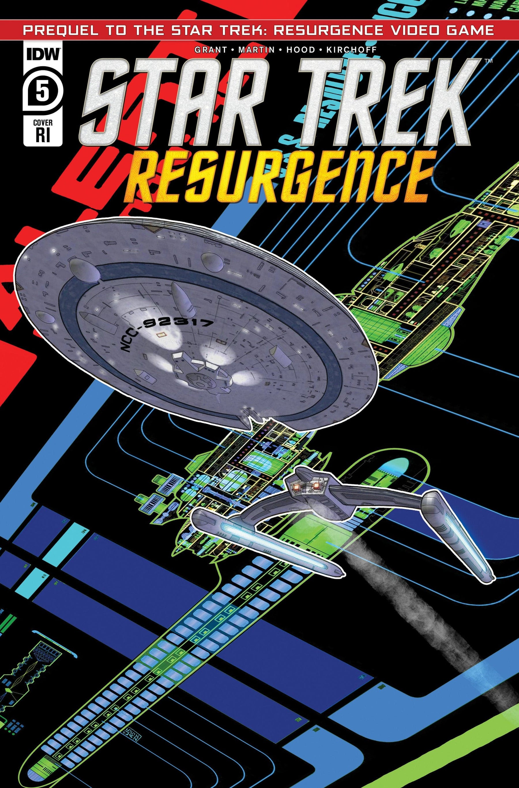 STAR TREK RESURGENCE #5 CVR C 1:10 INCV SULLIVAN (MR)