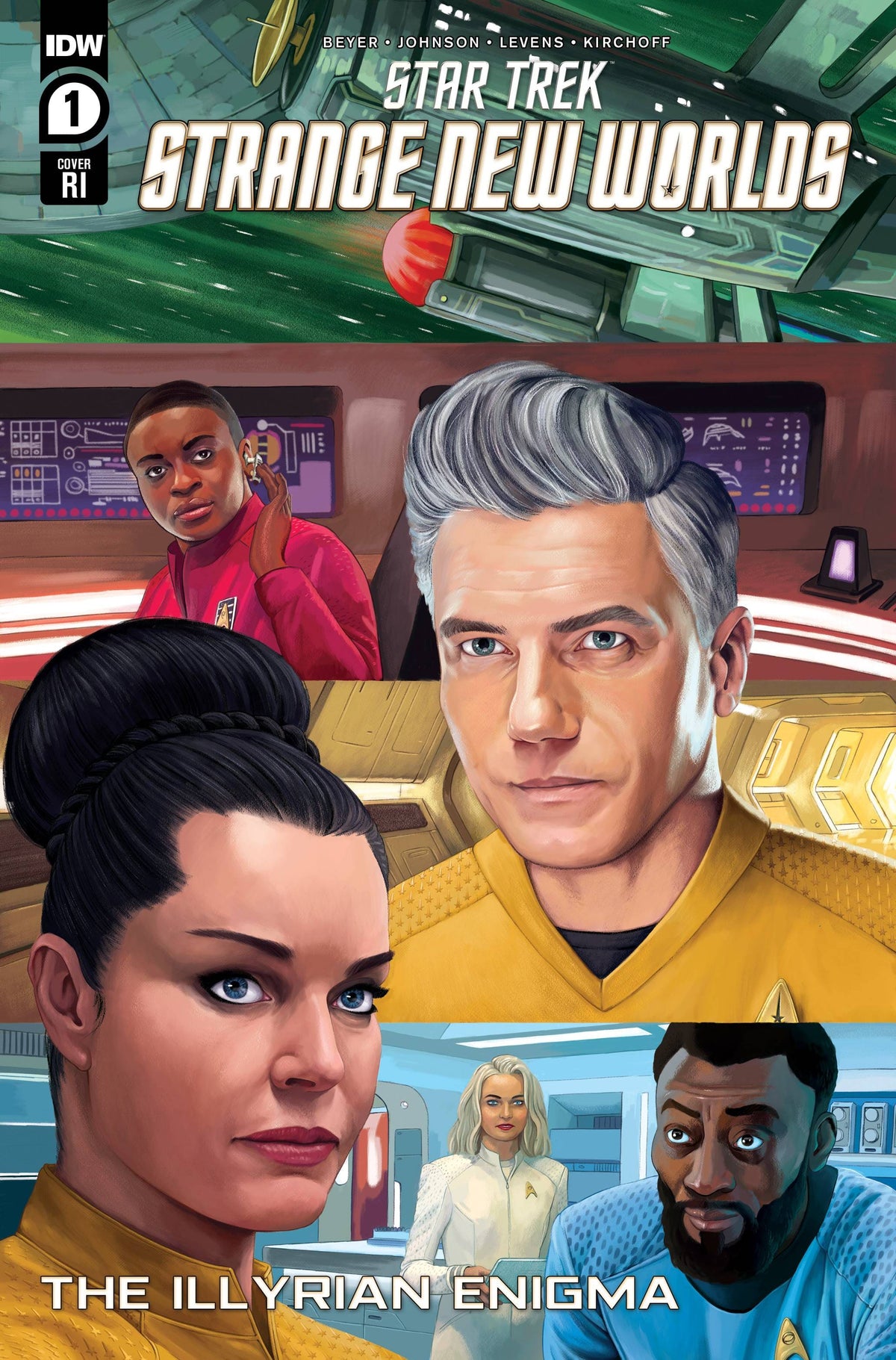Idw Publishing Comic Books > Incentives STAR TREK SNW ILLYRIAN ENIGMA #1 CVR D 1:25 INCV 82771403113300141 OCT221746