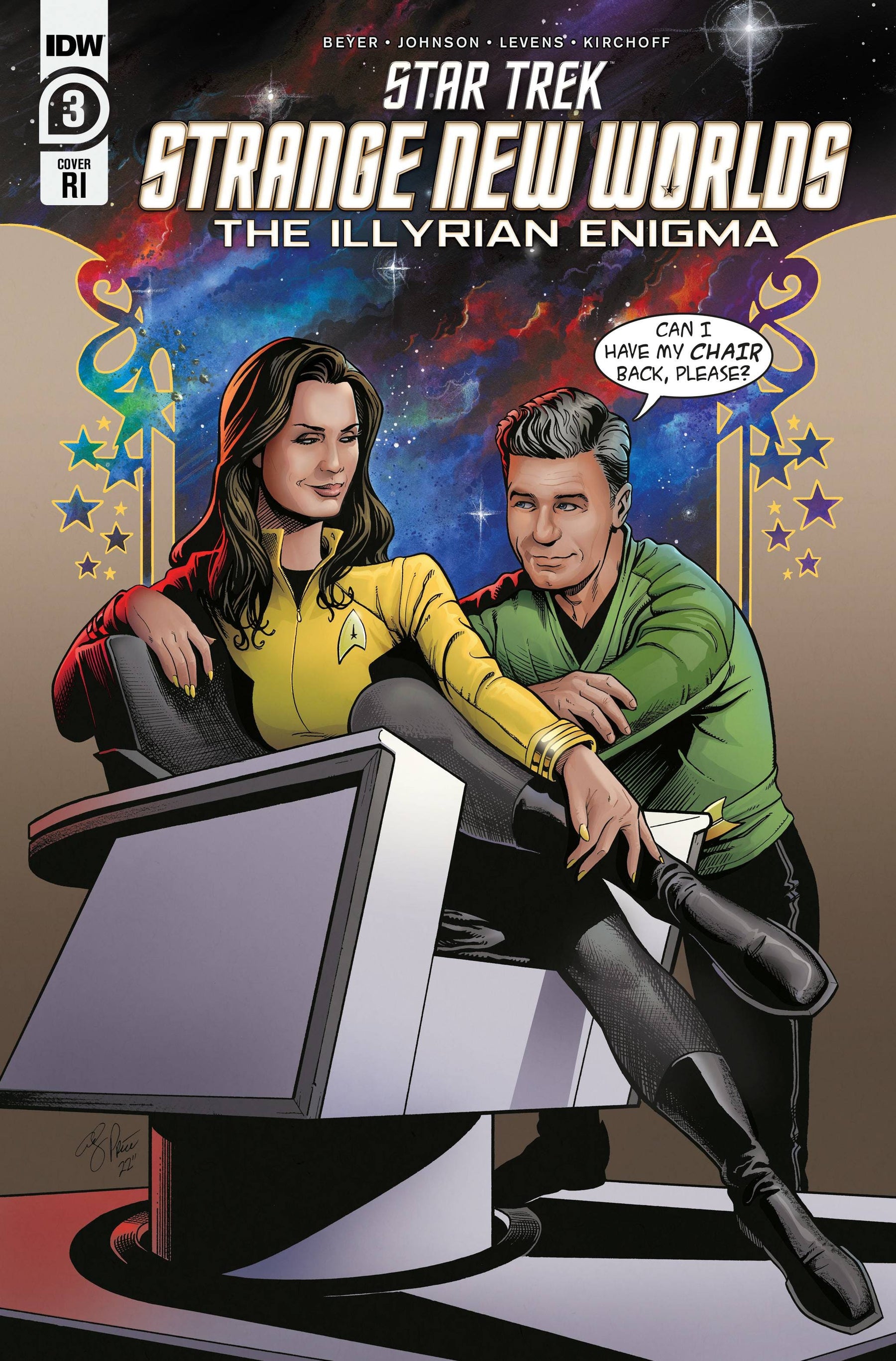 STAR TREK SNW ILLYRIAN ENIGMA #3 CVR D 1:25 INCV PRICE