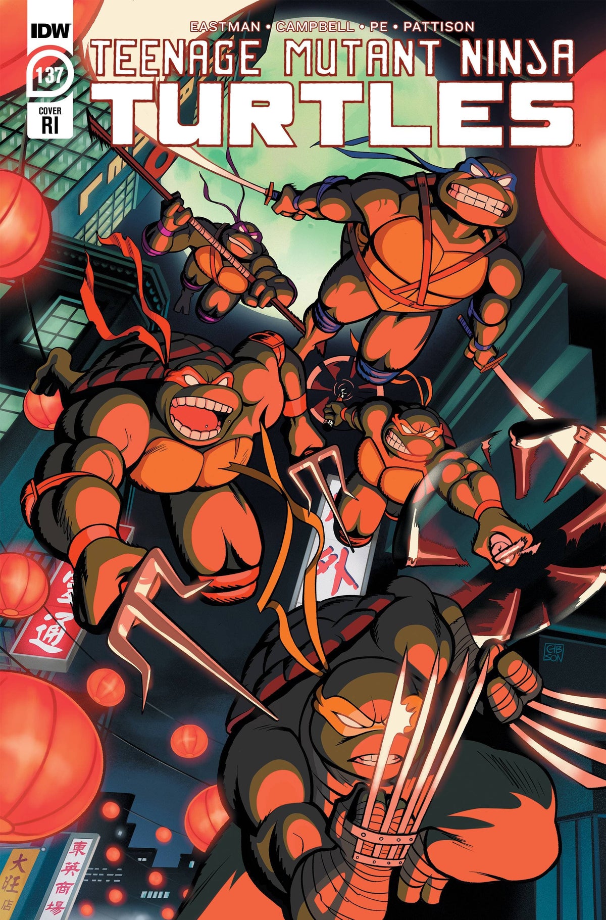 Idw Publishing Comic Books > Incentives TMNT ONGOING #137 CVR C 1:10 INCV 82771400271313731 NOV221632